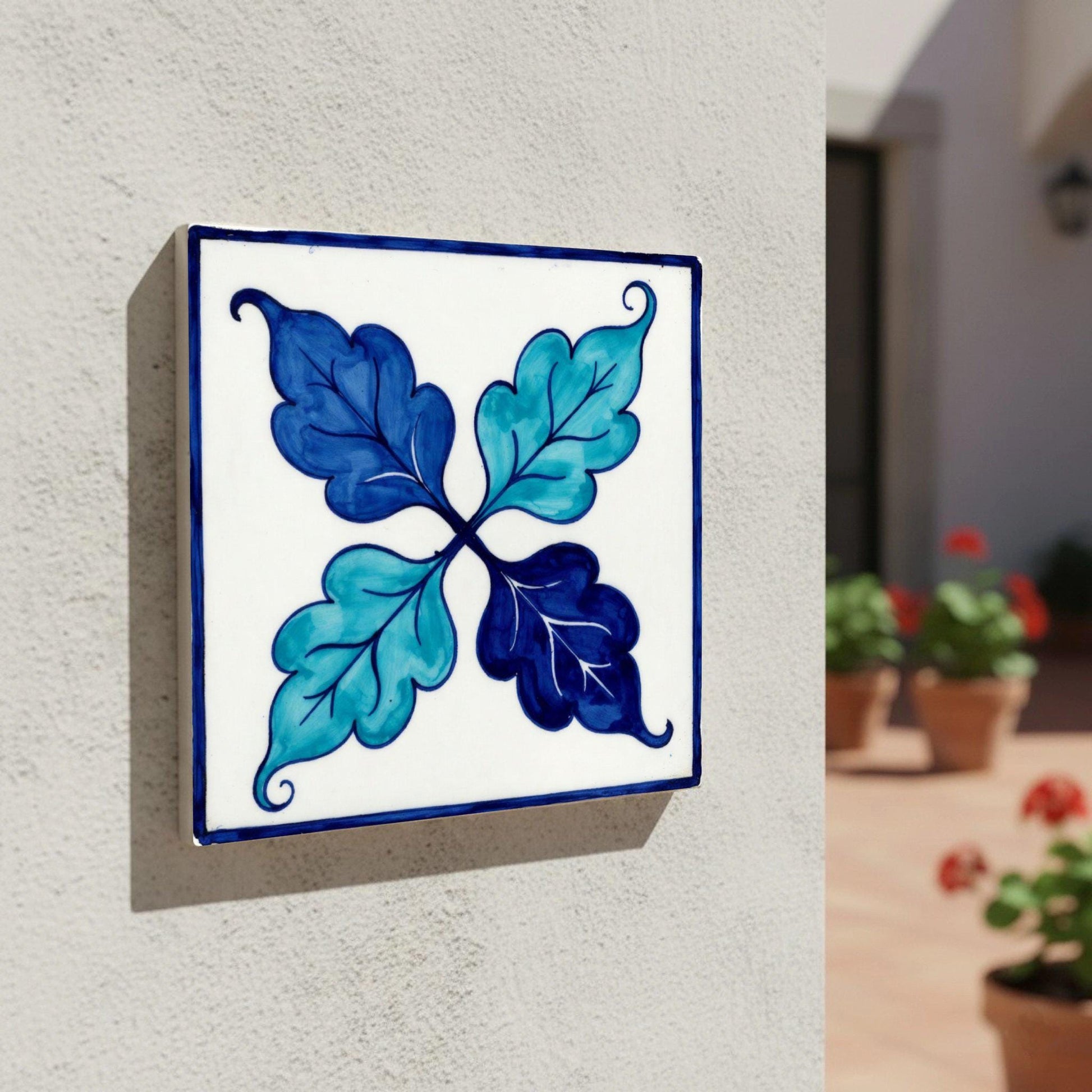 Marseille Botanisch · Keramik-Wandfliese — Botanisches Motiv