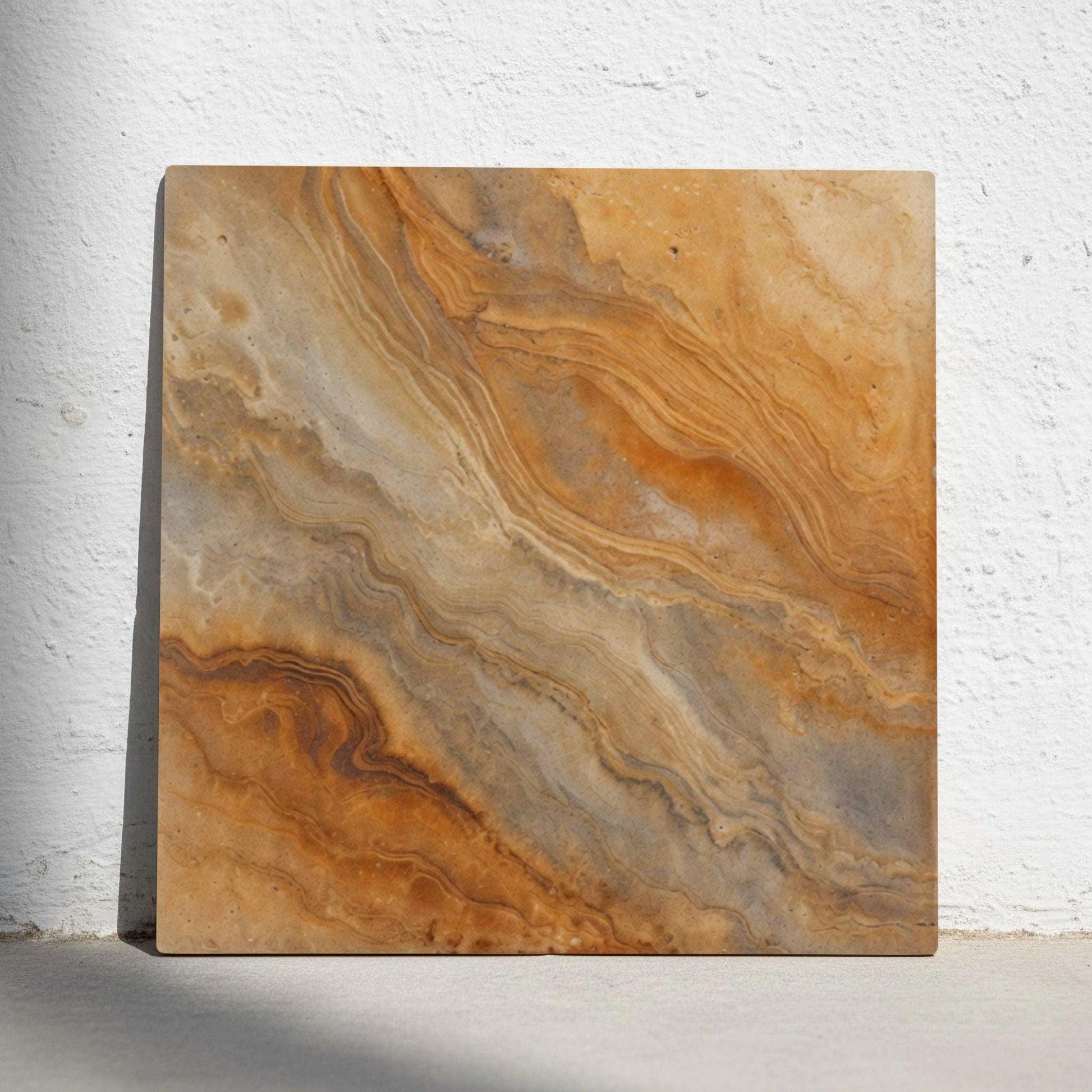 Ceramic Tile Golden Onyx Effect — Ornamental Ceramic Décor