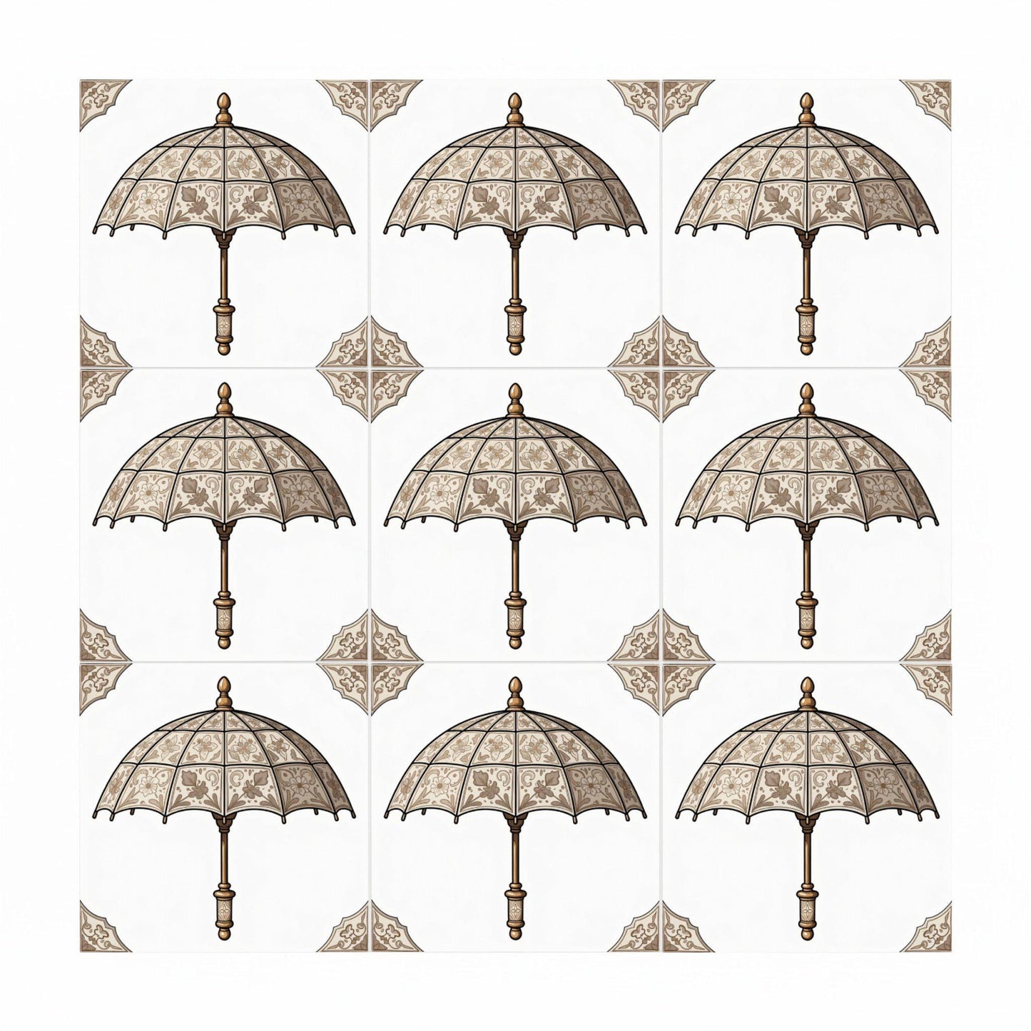 Azulejo Parasol vintage