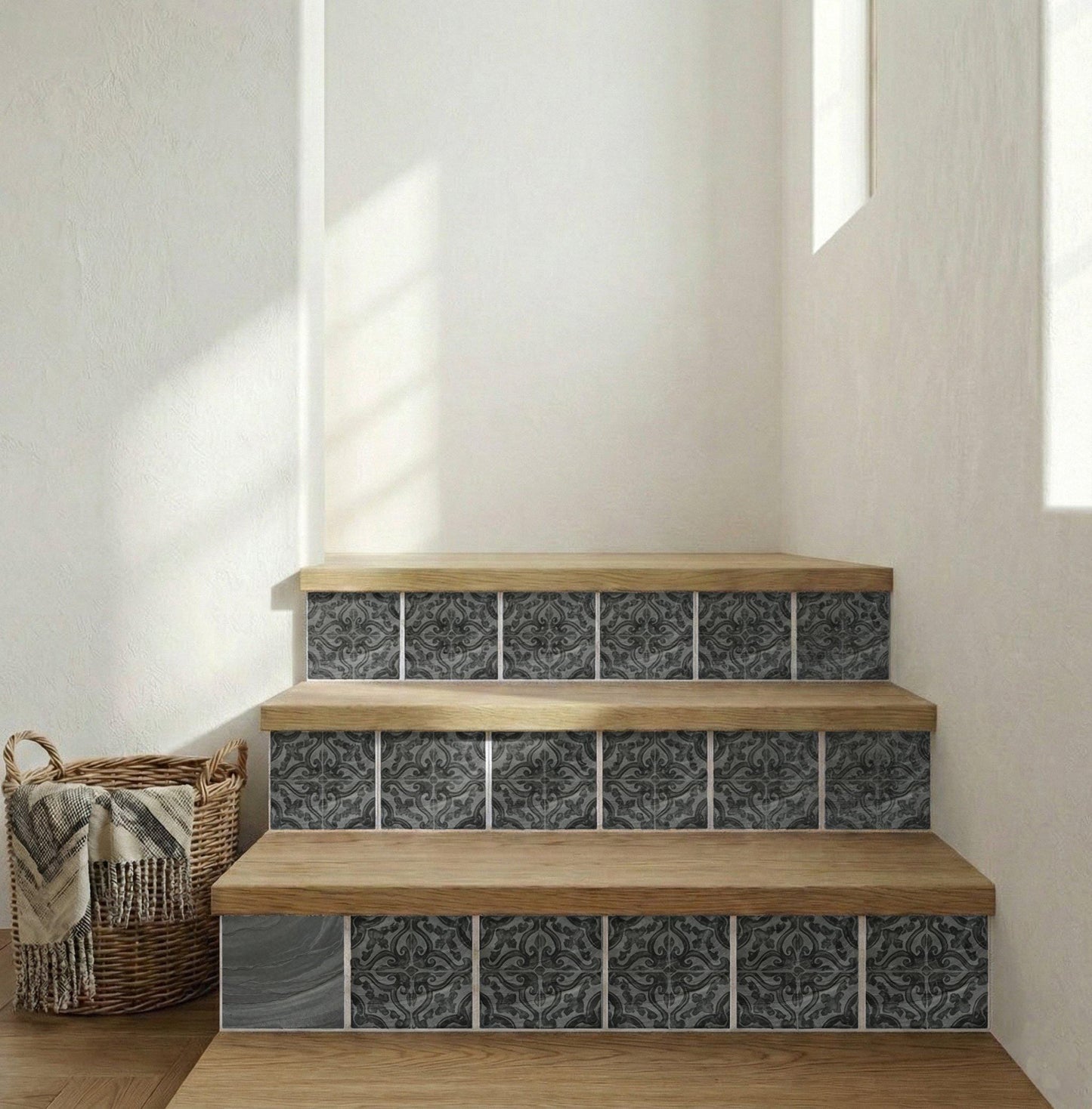 Azulejo Dark piedra Texture