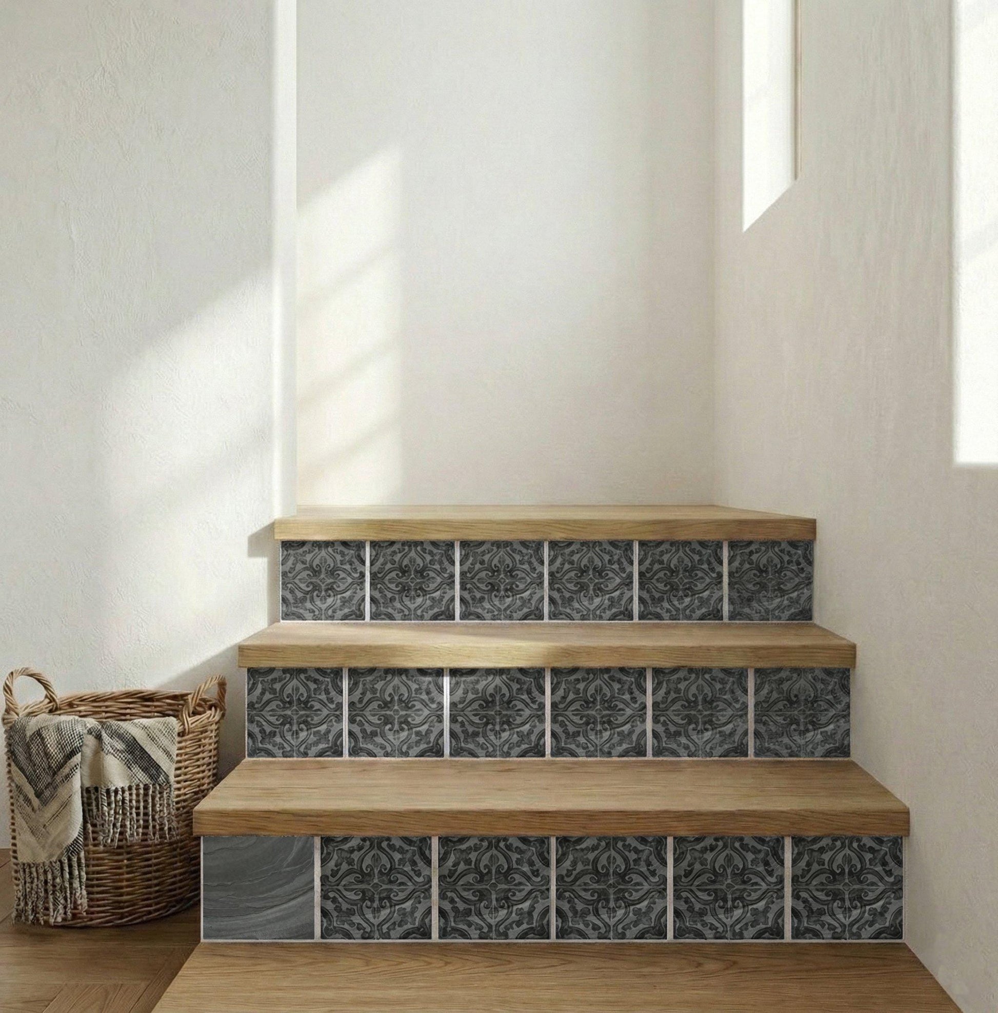 Azulejo Dark piedra Texture