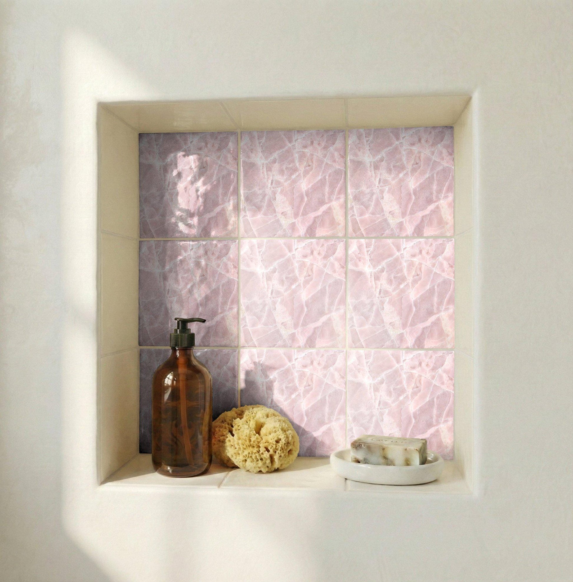 Azulejo Rose mármol