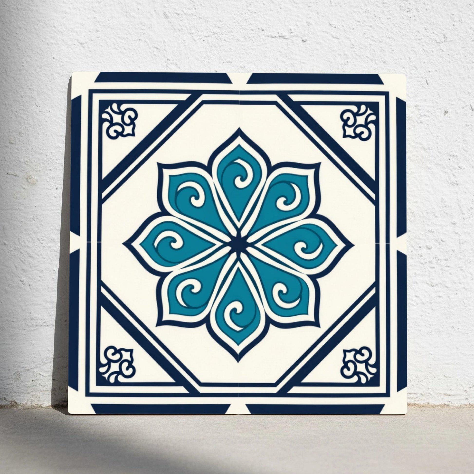 Tel Aviv · Ceramic Wall Tile — Modern Geometric Design