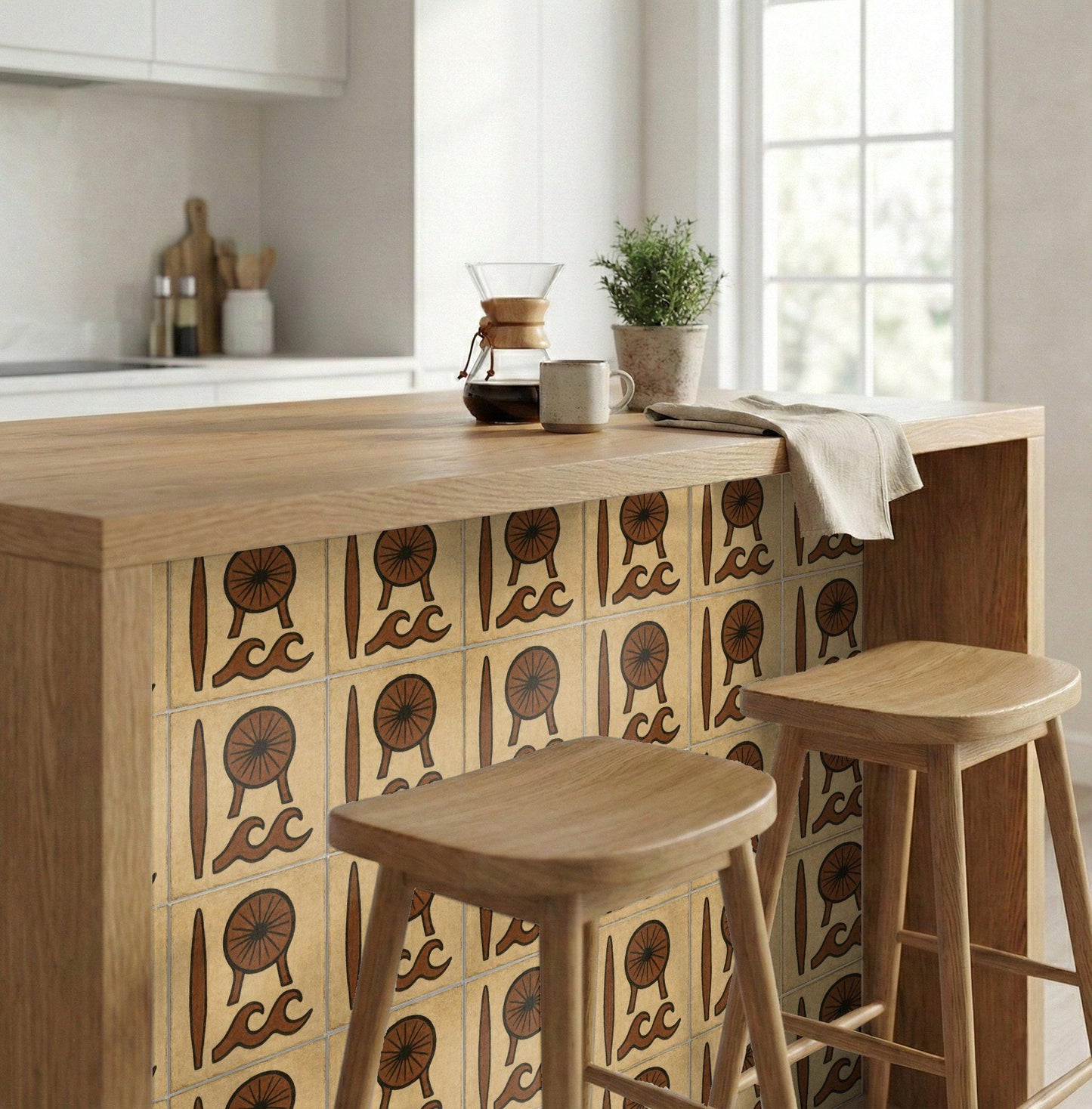 Cairo · Keramik-Wandfliese — Ornament im Vintage-Stil