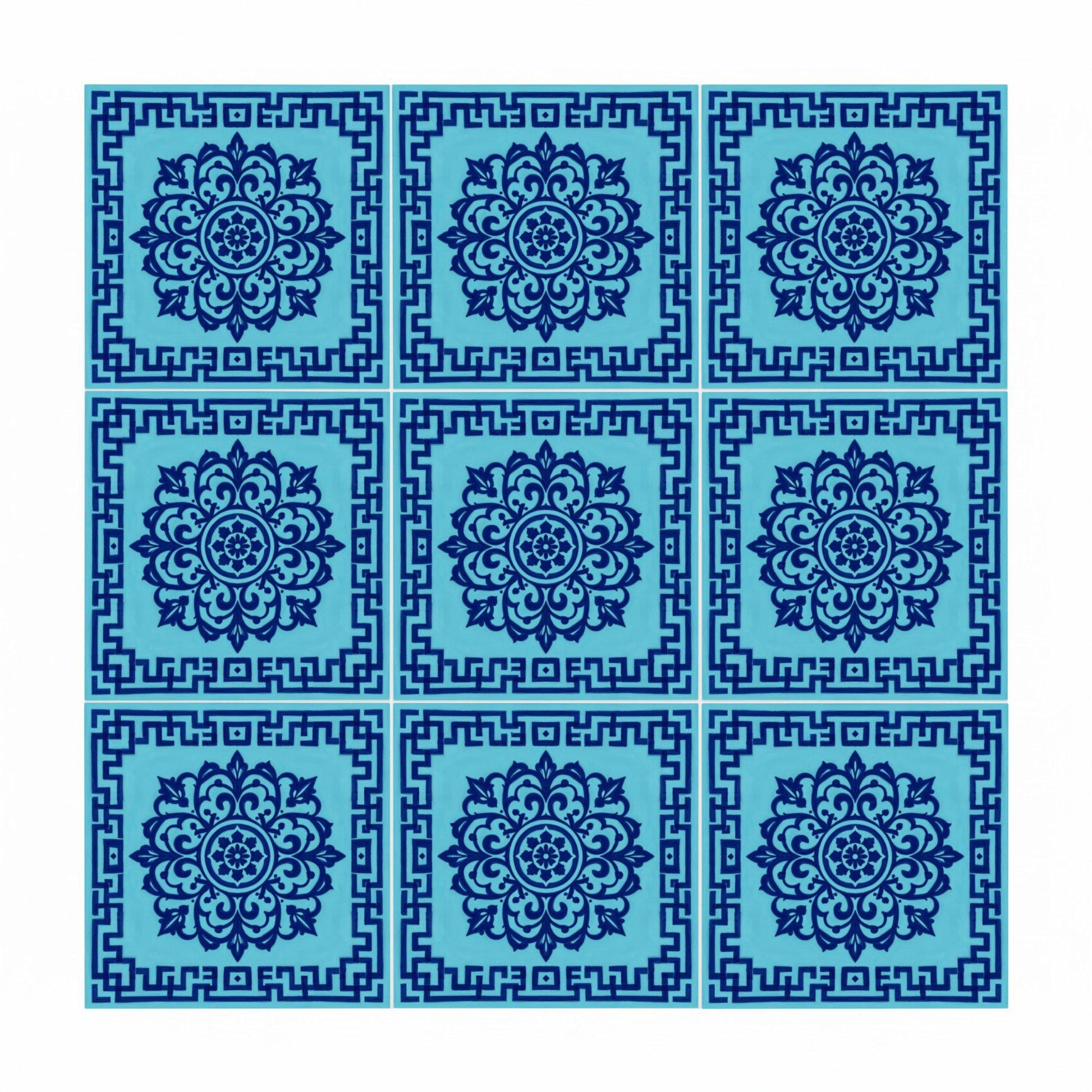 Dubrovnik · Ceramic Wall Tile — Southern-European Charm