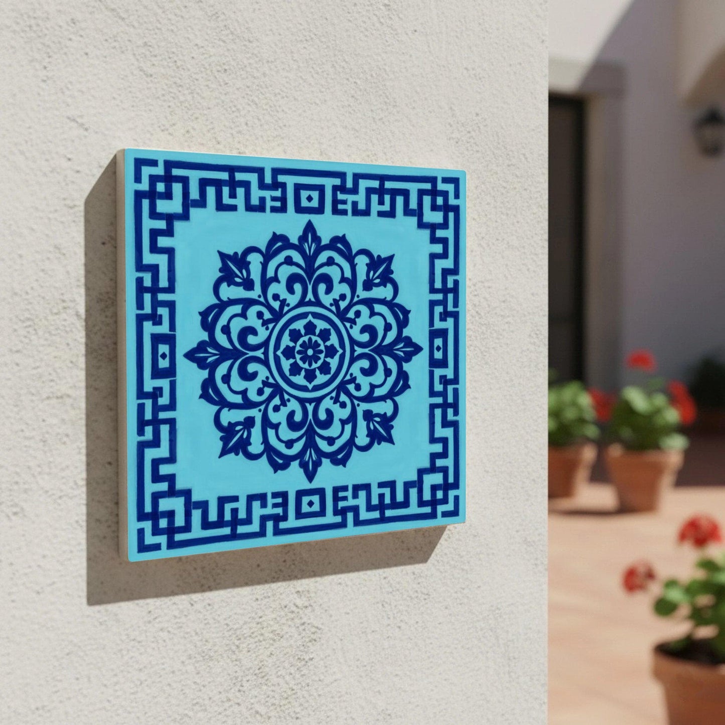 Dubrovnik · Ceramic Wall Tile — Southern-European Charm