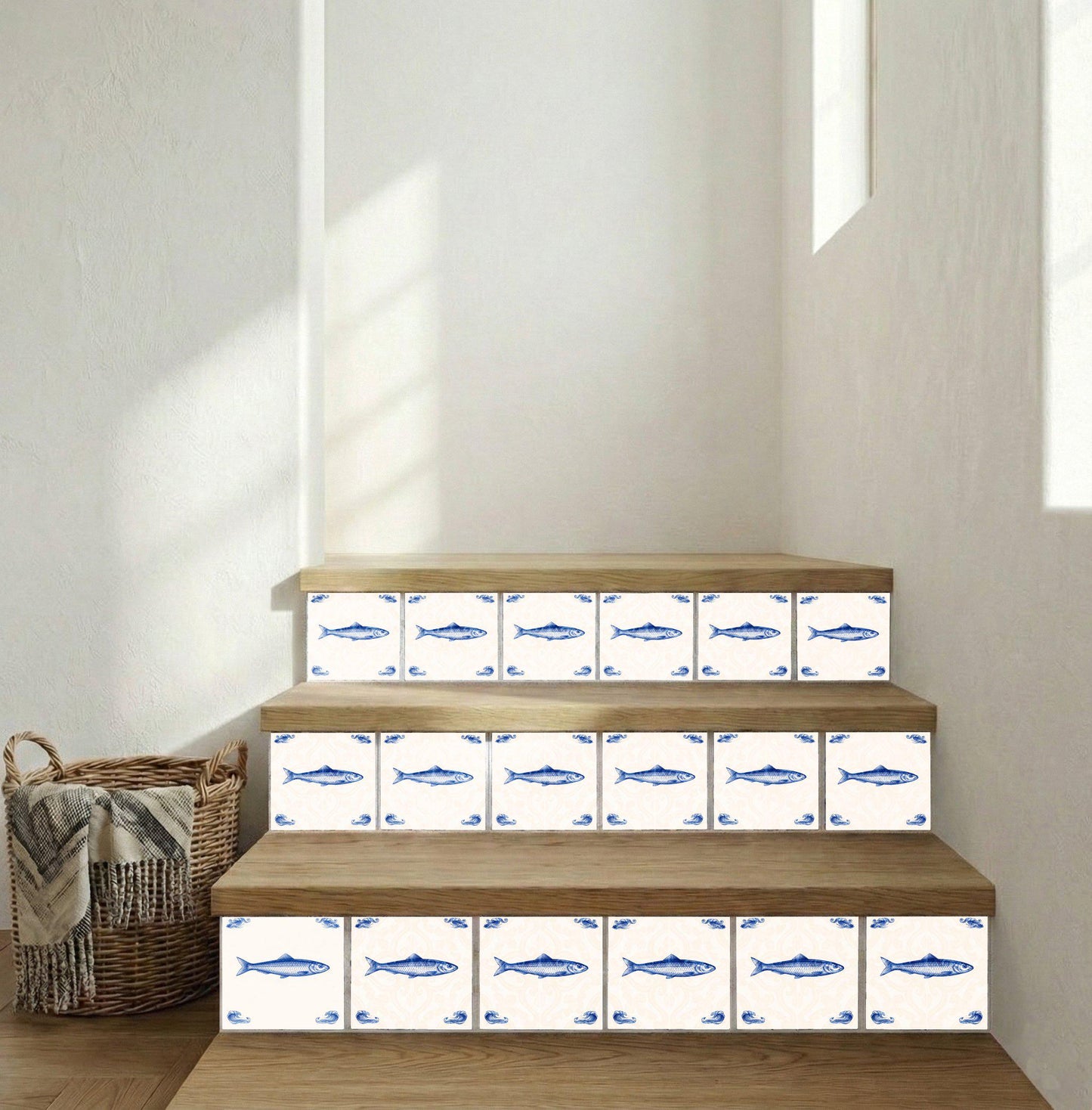 Azulejo Rotterdam Poisson — Inspiration Delftware