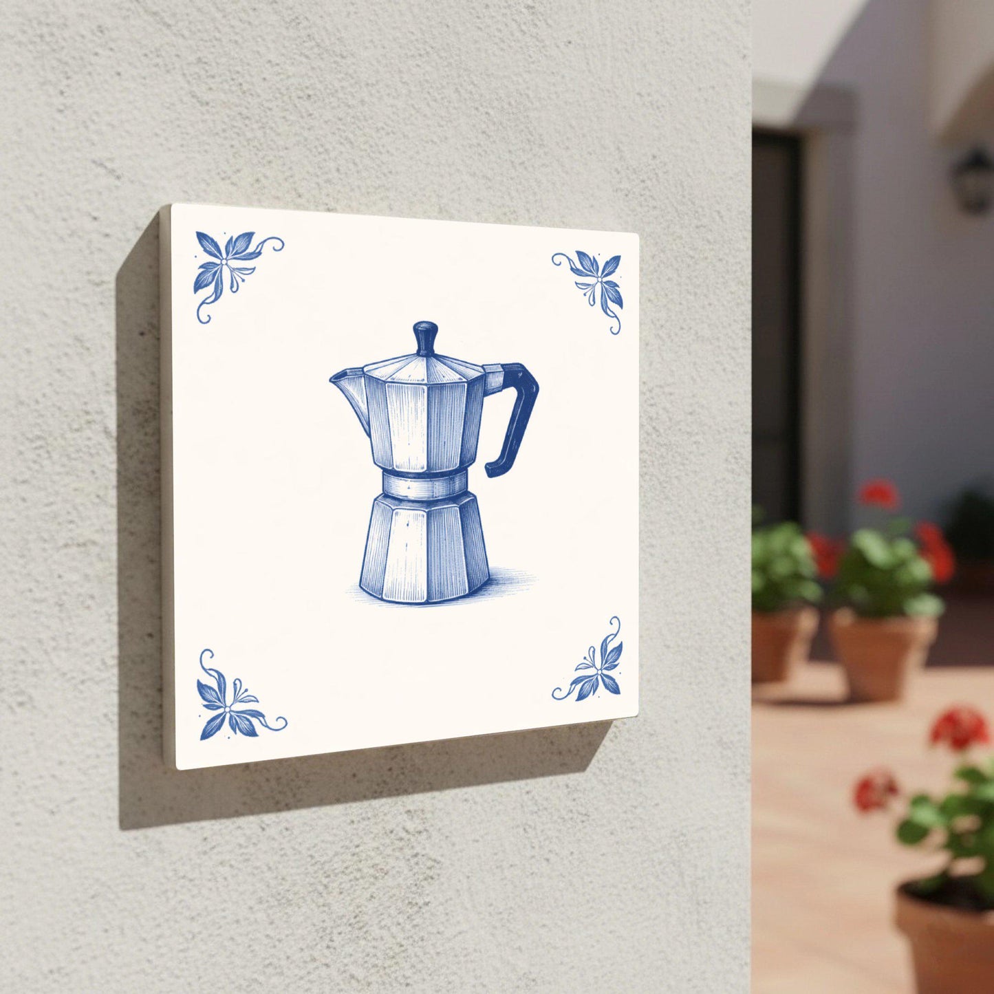 Azulejo Amsterdam Coffee
