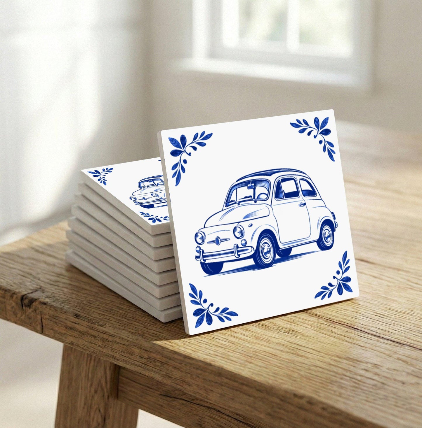 Azulejo Milan vintage coche