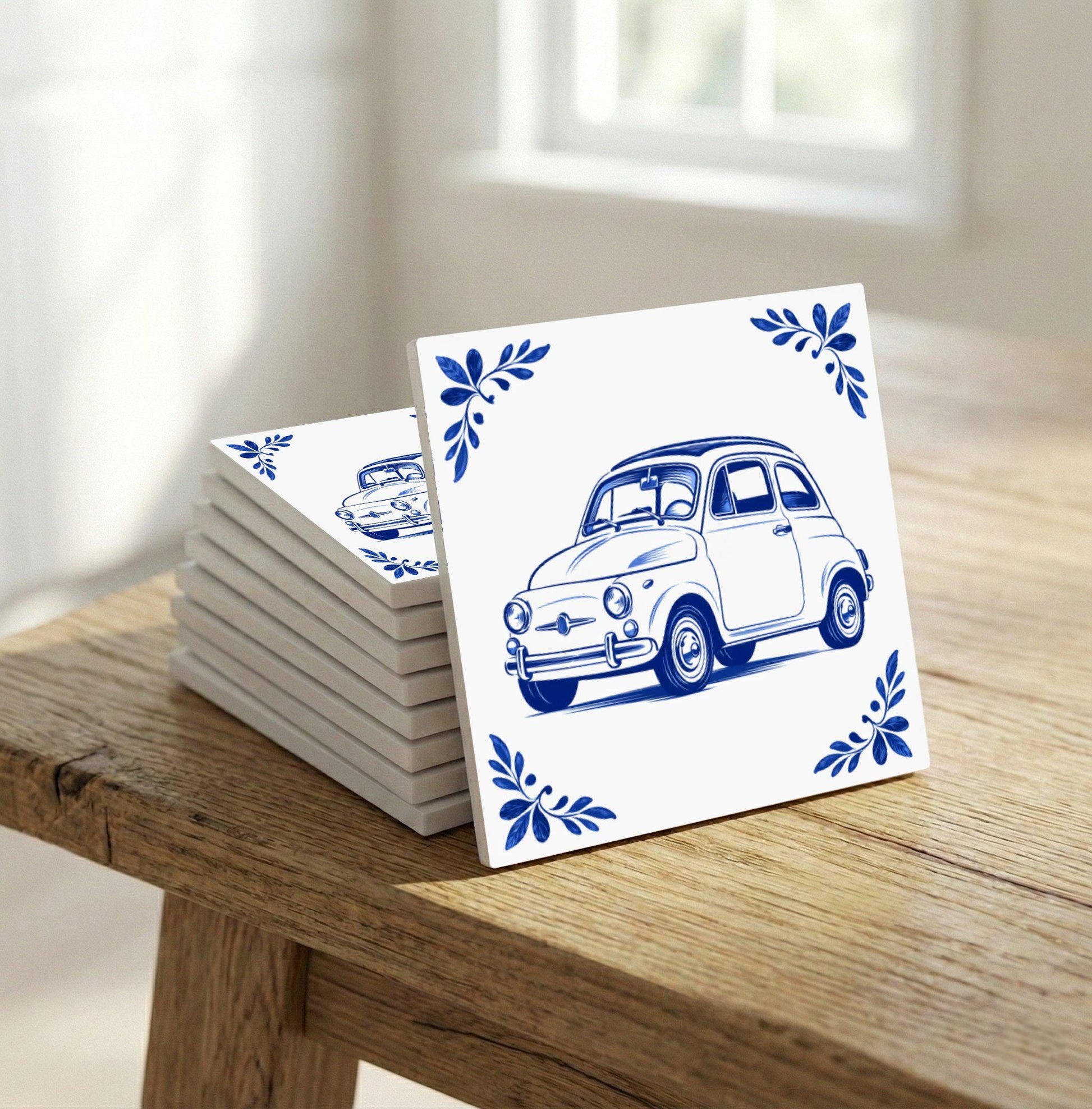 Azulejo Milan vintage coche