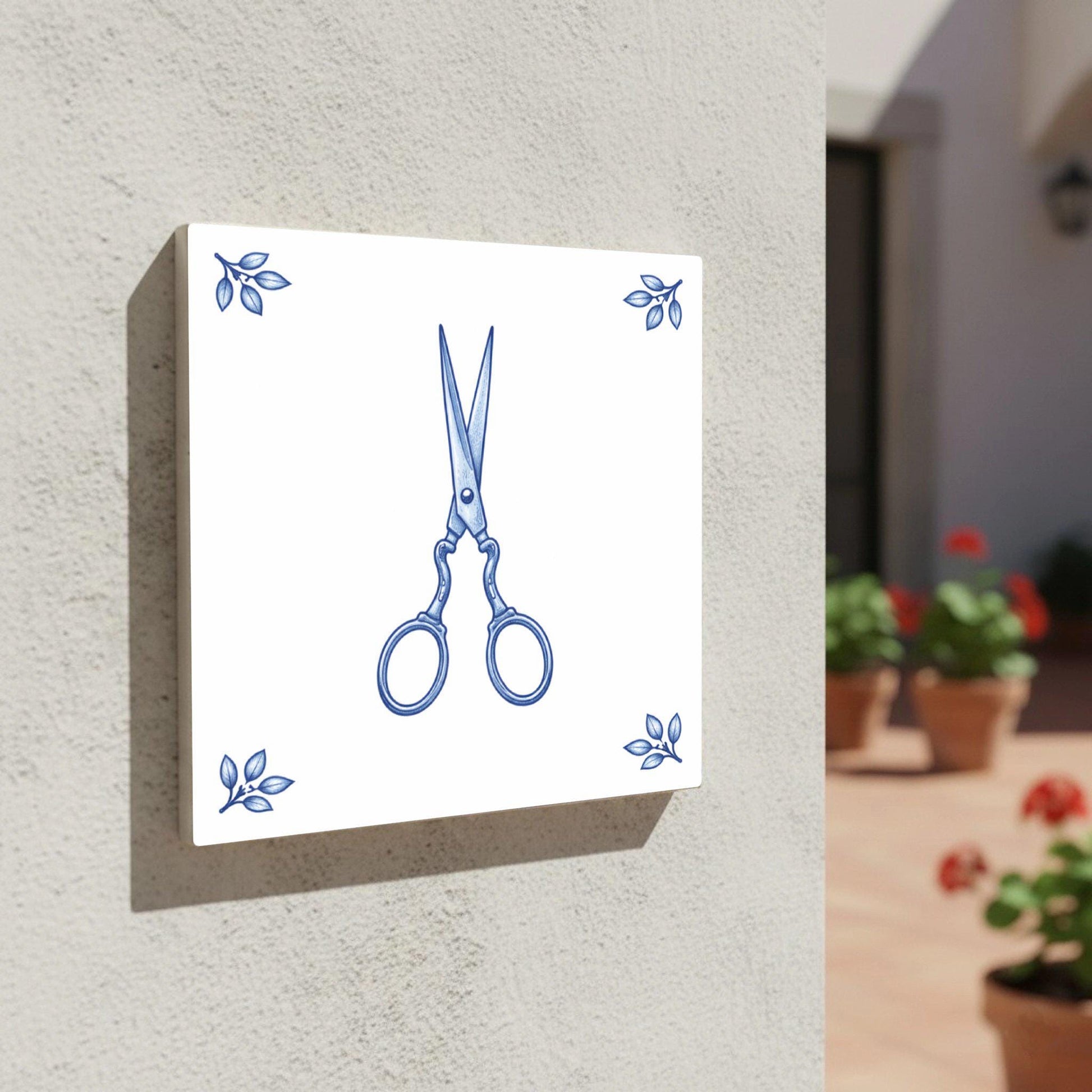 Azulejo Scissors vintage