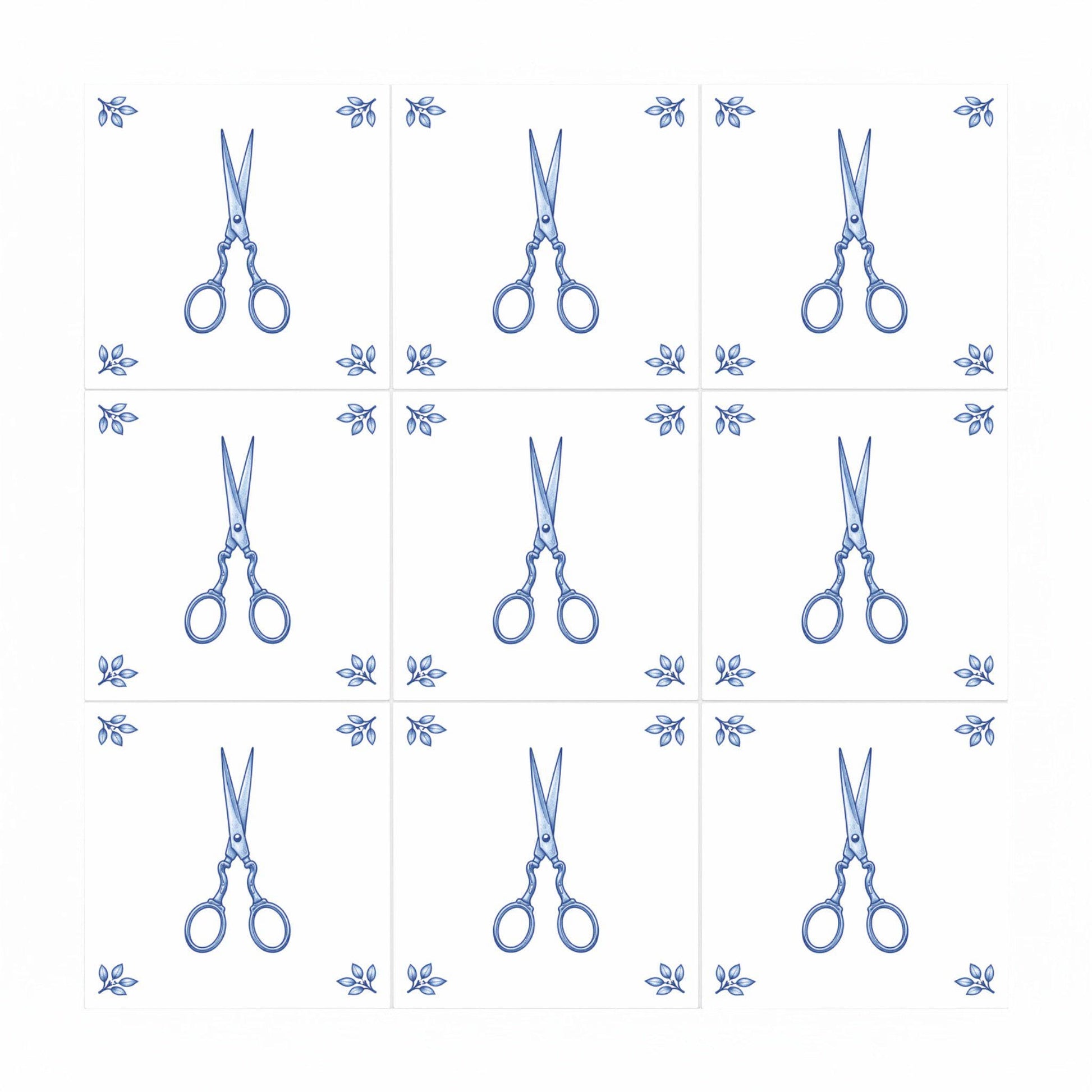 Azulejo Scissors vintage