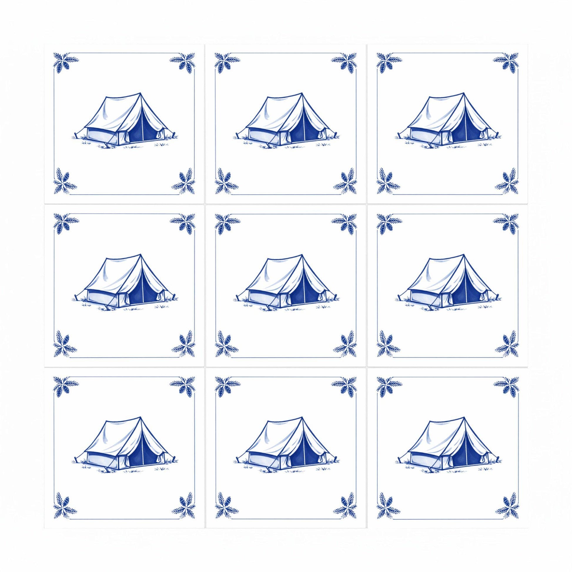 Azulejo Camping Tent