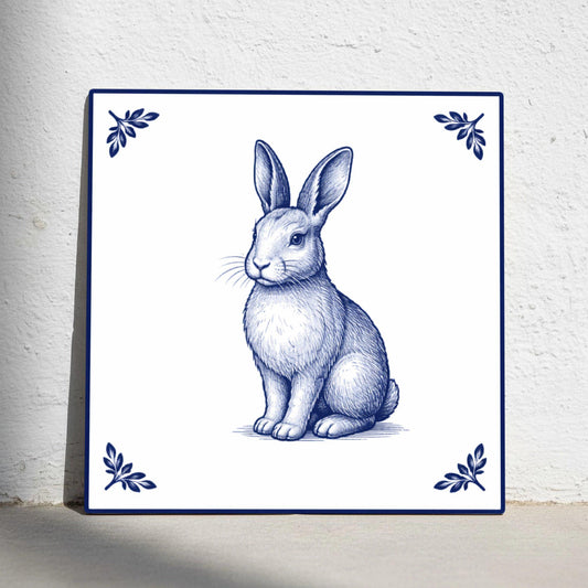 Azulejo Easter Bunny
