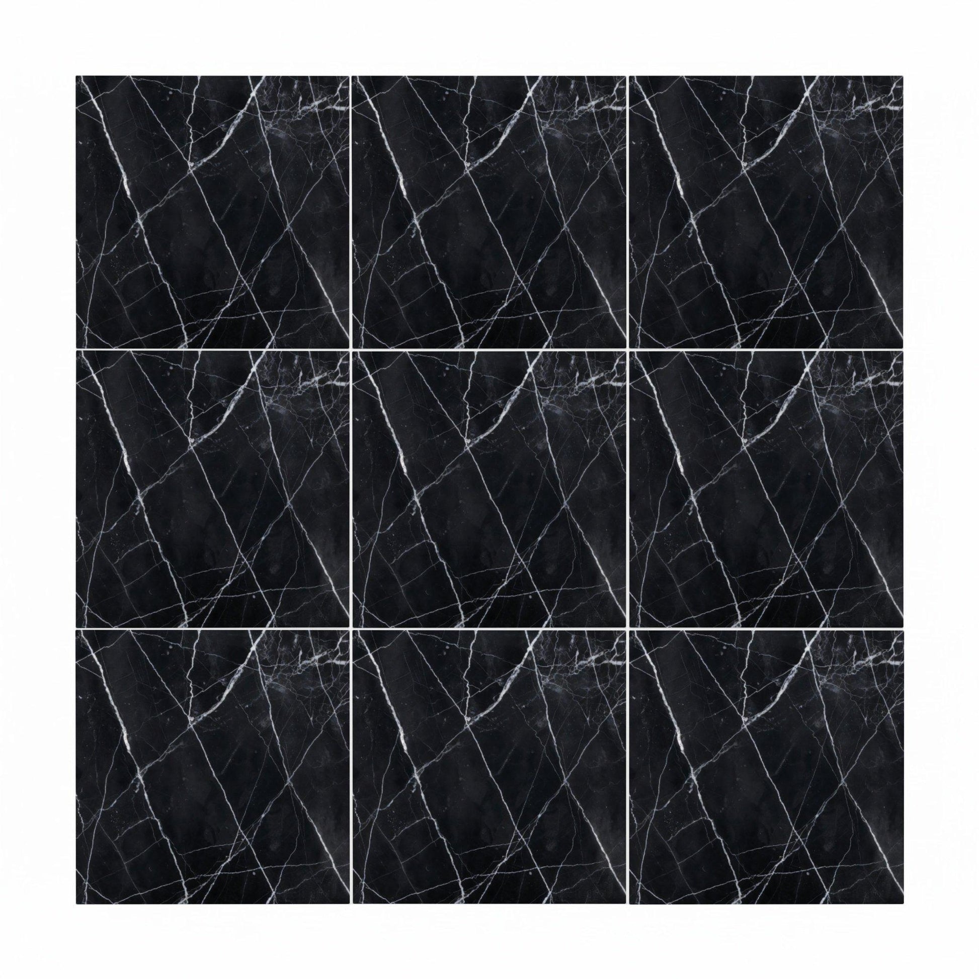 Black Marble — Timeless Decorative Design Decorative Tile