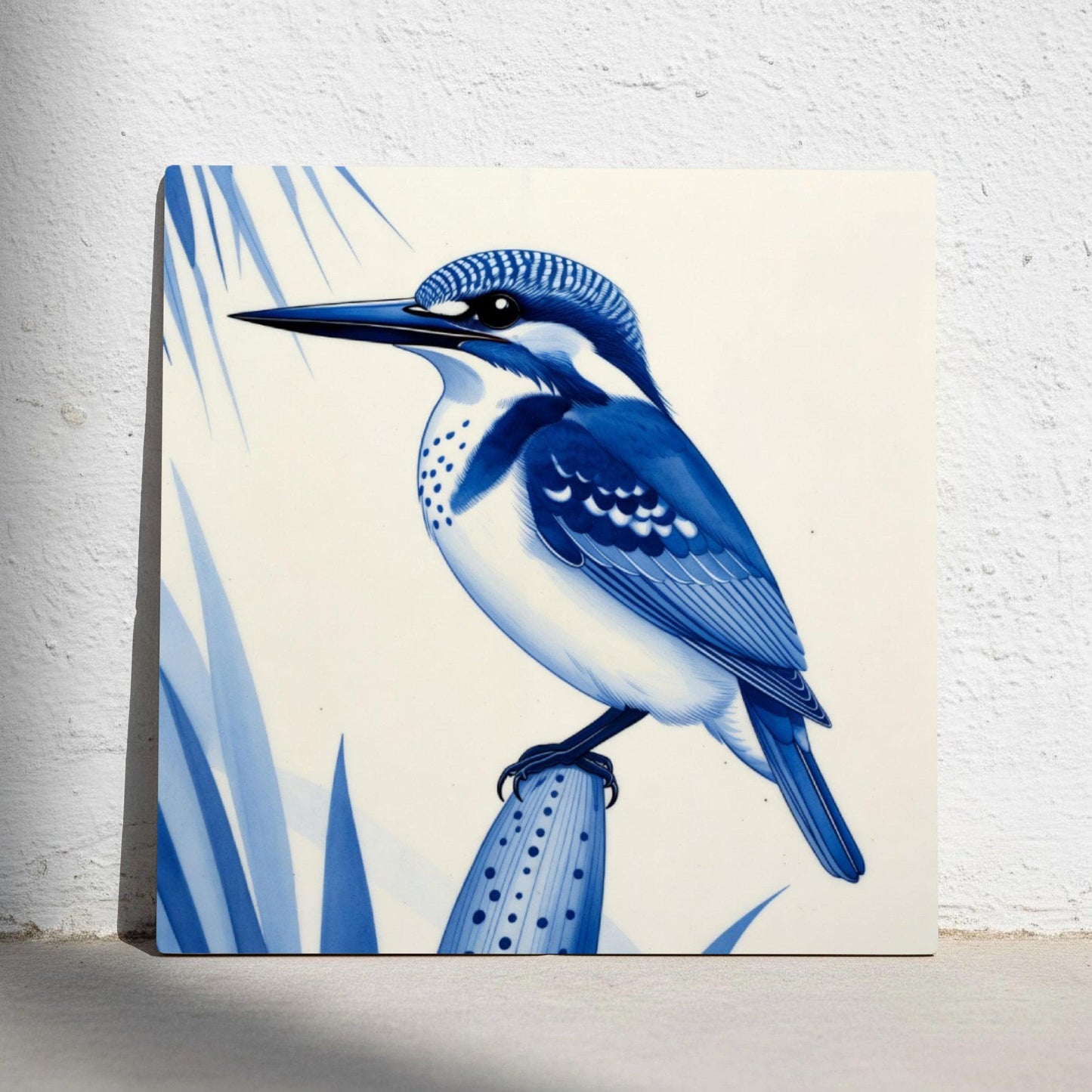 Manila — Delft Blue Style Decorative Tile