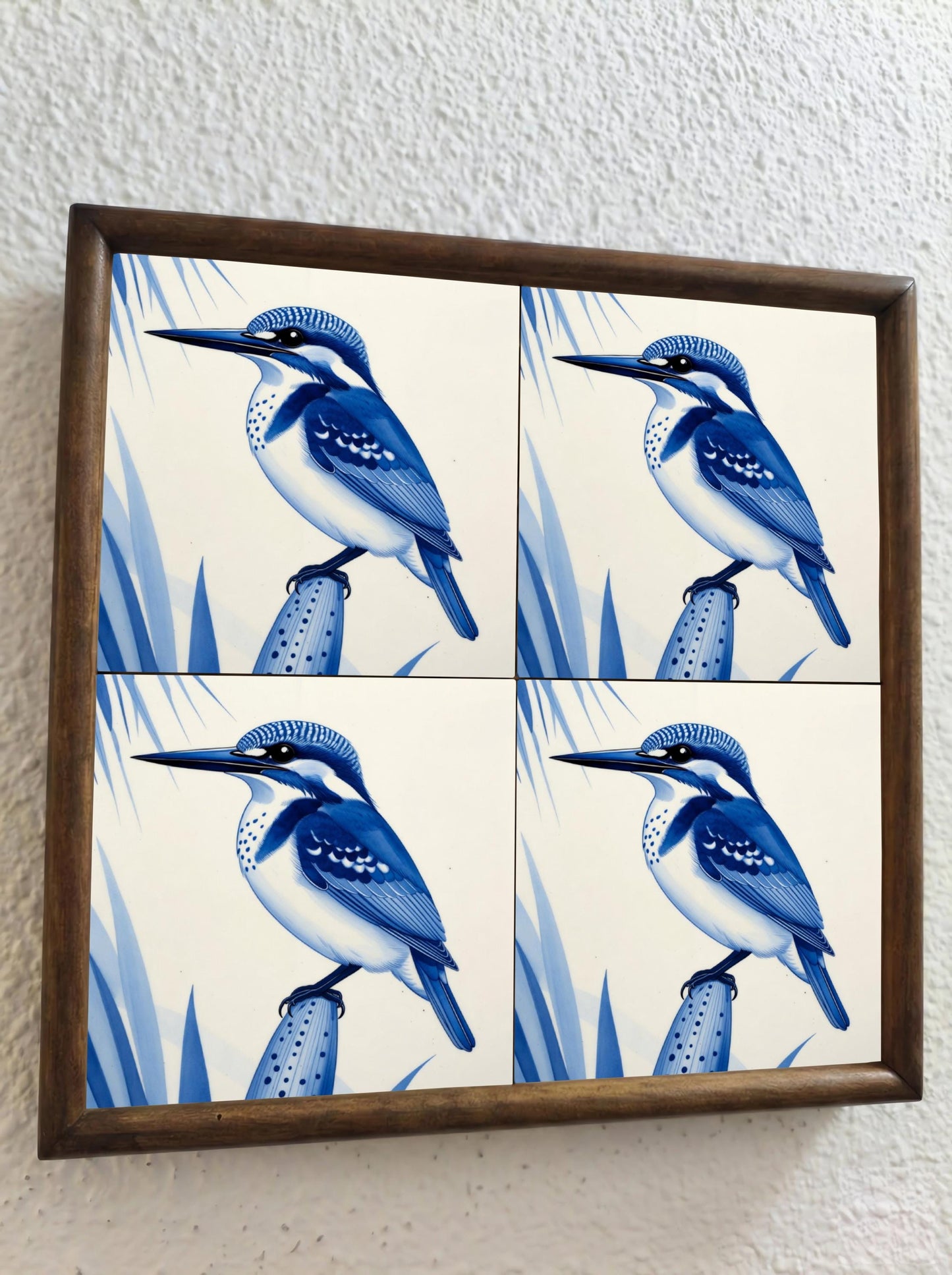 Manila — Delft Blue Style Decorative Tile