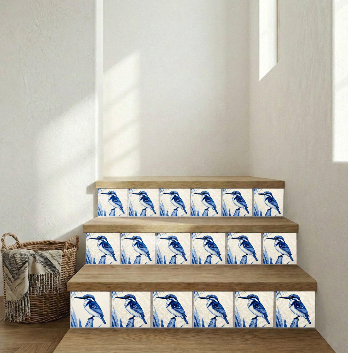 Manila — Delft Blue Style Decorative Tile