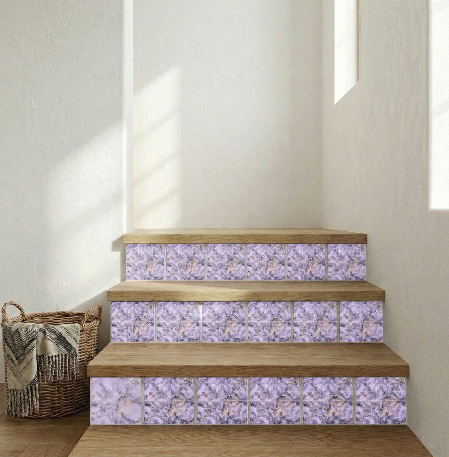 Ceramic Tile Lavender Marble — Ornamental Ceramic Décor