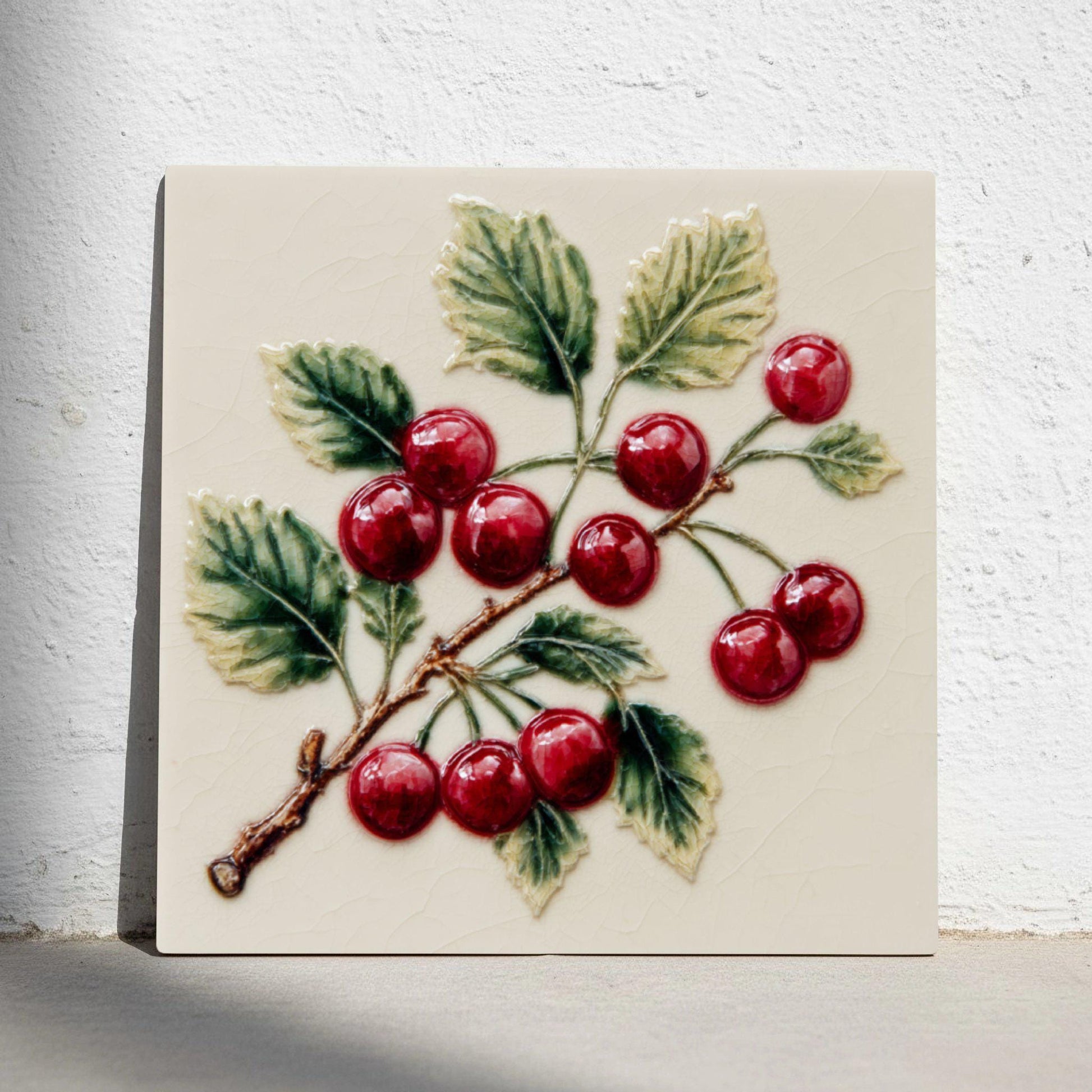Azulejo-Fliese Oxford — Garteninspiriertes Muster