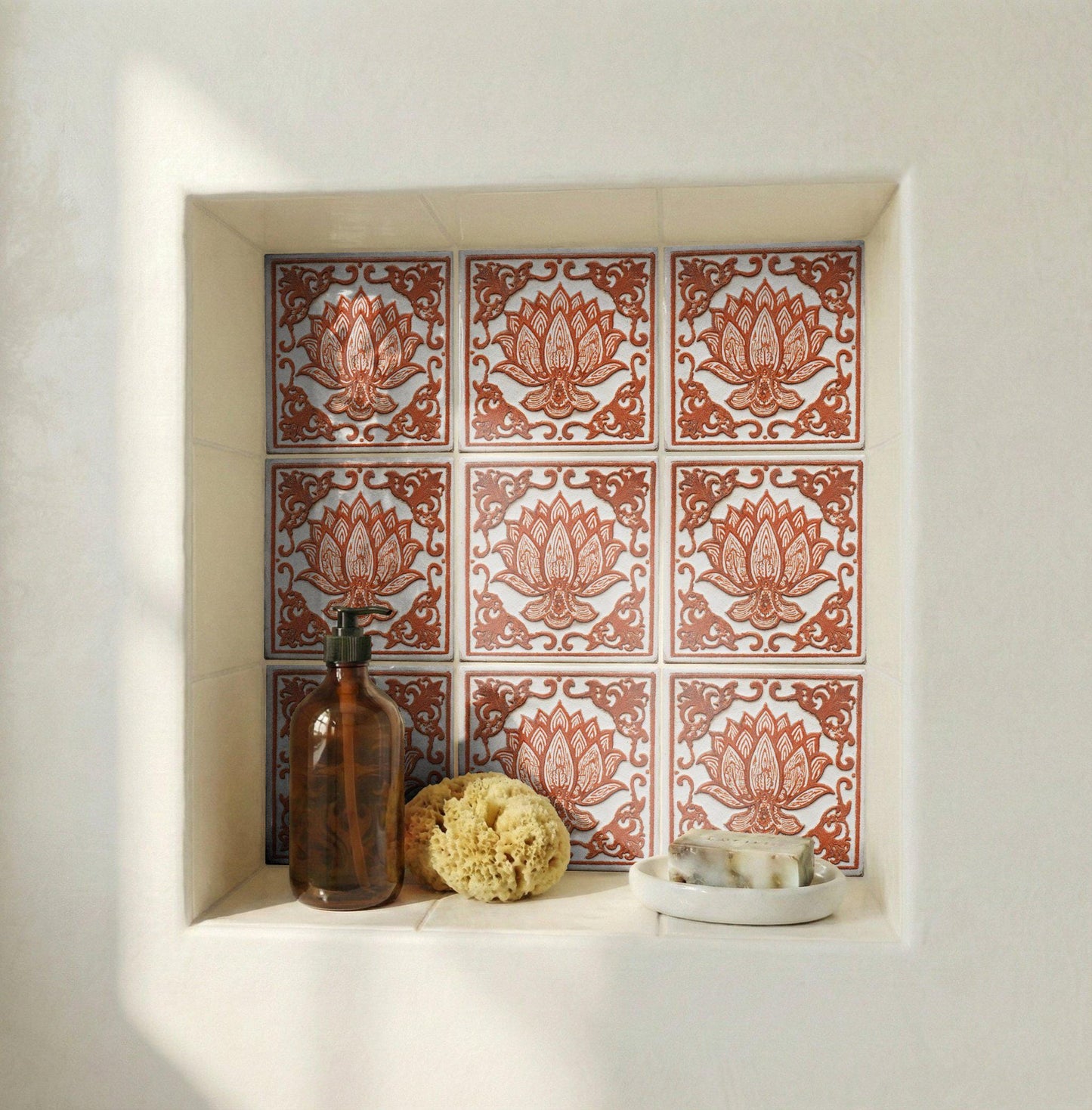 Debrecen Hungary — Nature Motif Décor Decorative Tile