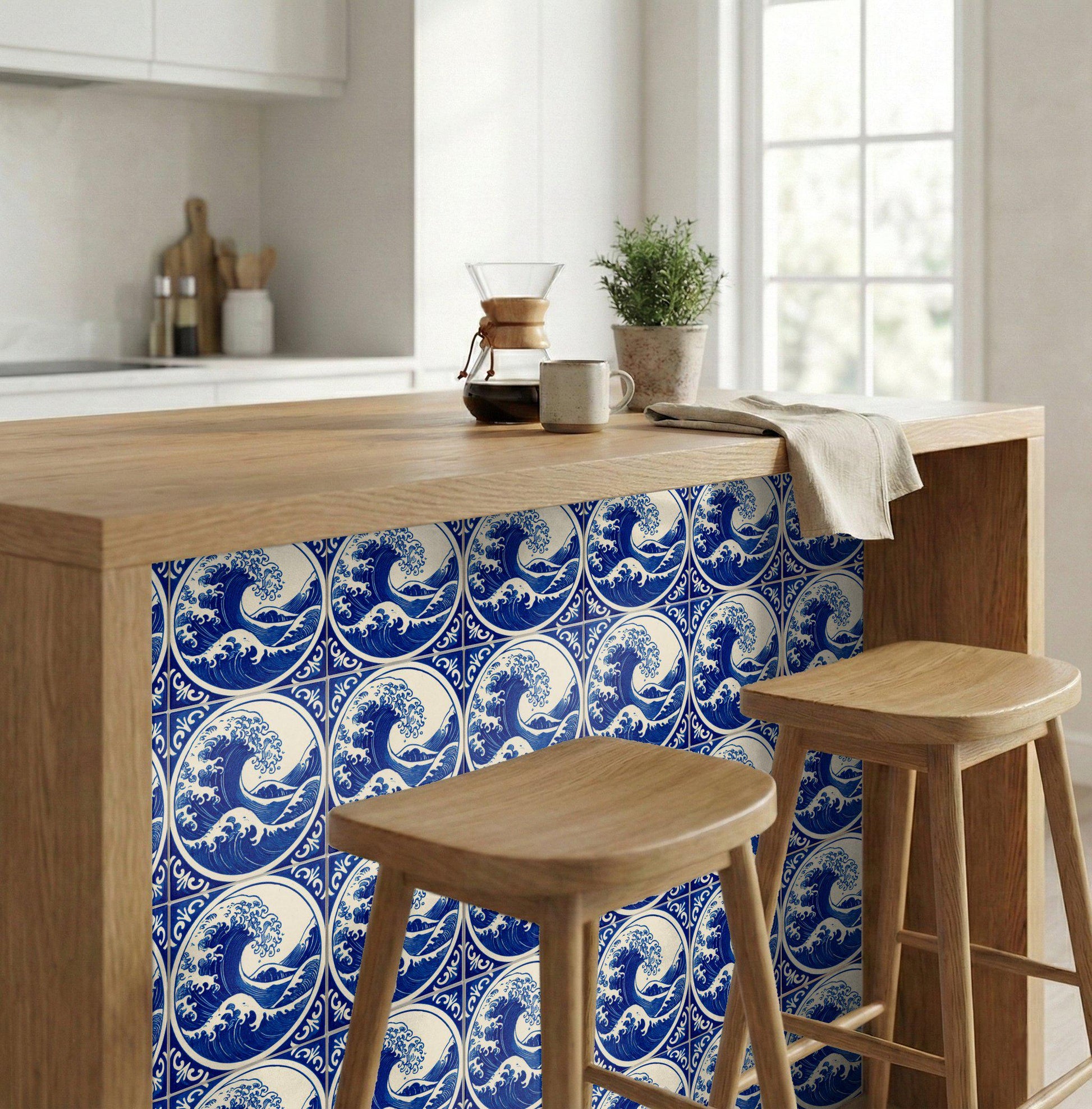 Ceramic Tile Tokyo Japan — Coastal Mediterranean Décor