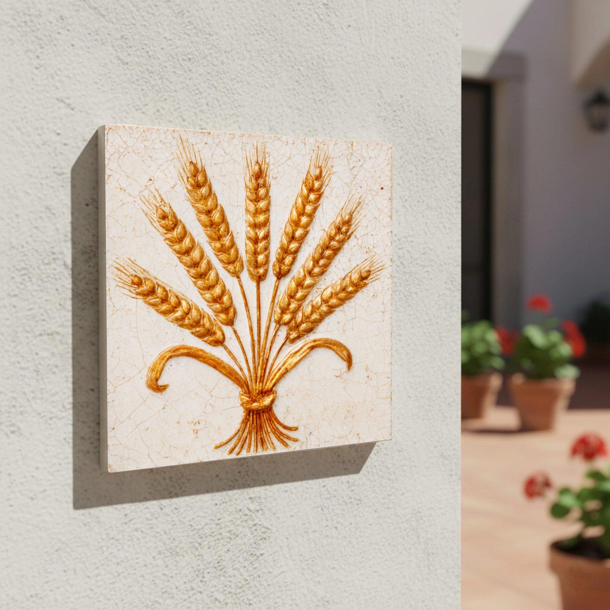 Tarragona Spain — Mediterranean Kitchen Tile Decorative Tile