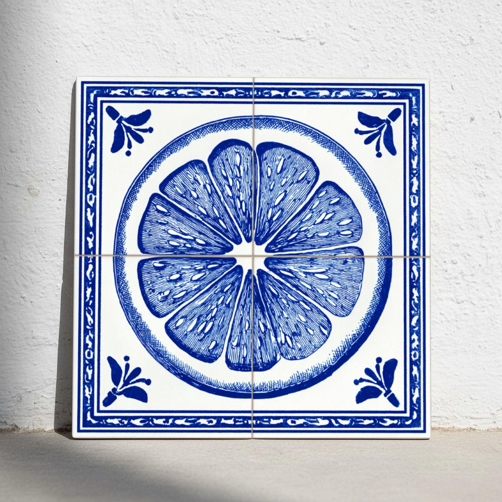 Valletta Malta — Mediterranean Kitchen Tile Decorative Tile