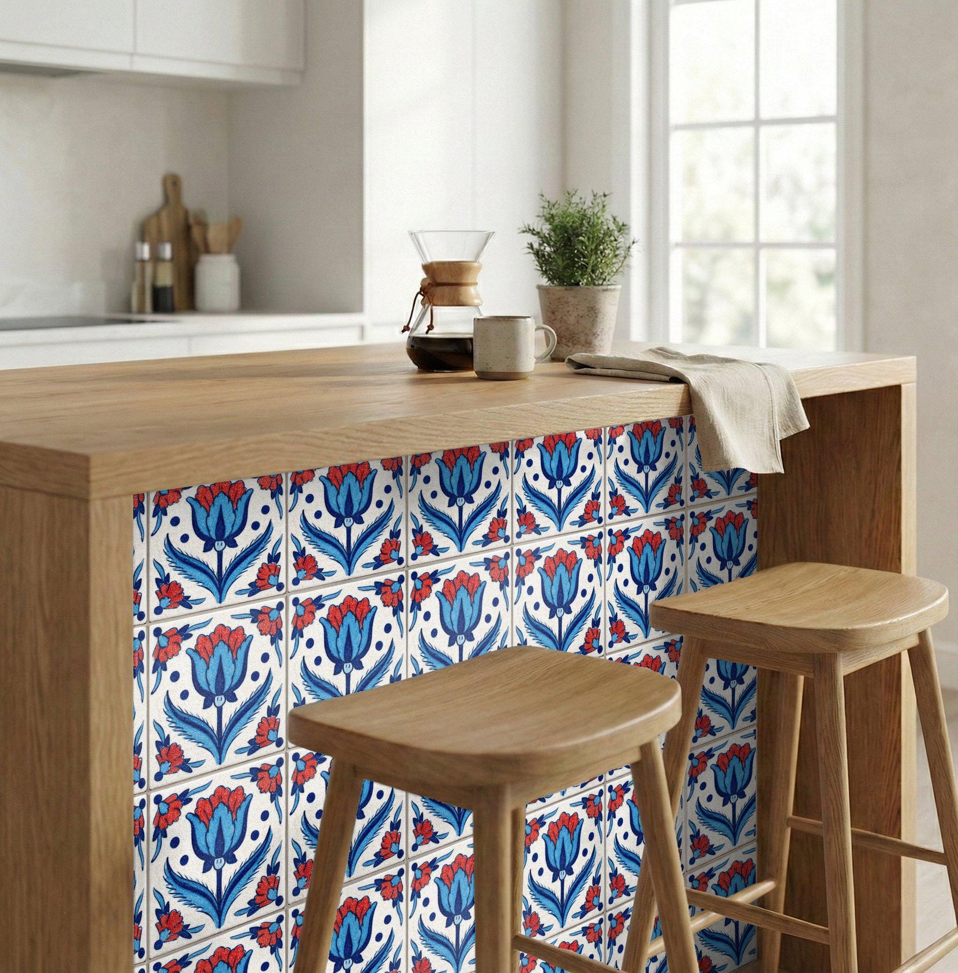 Jaipur India — Geometric Pattern Ceramic Tile