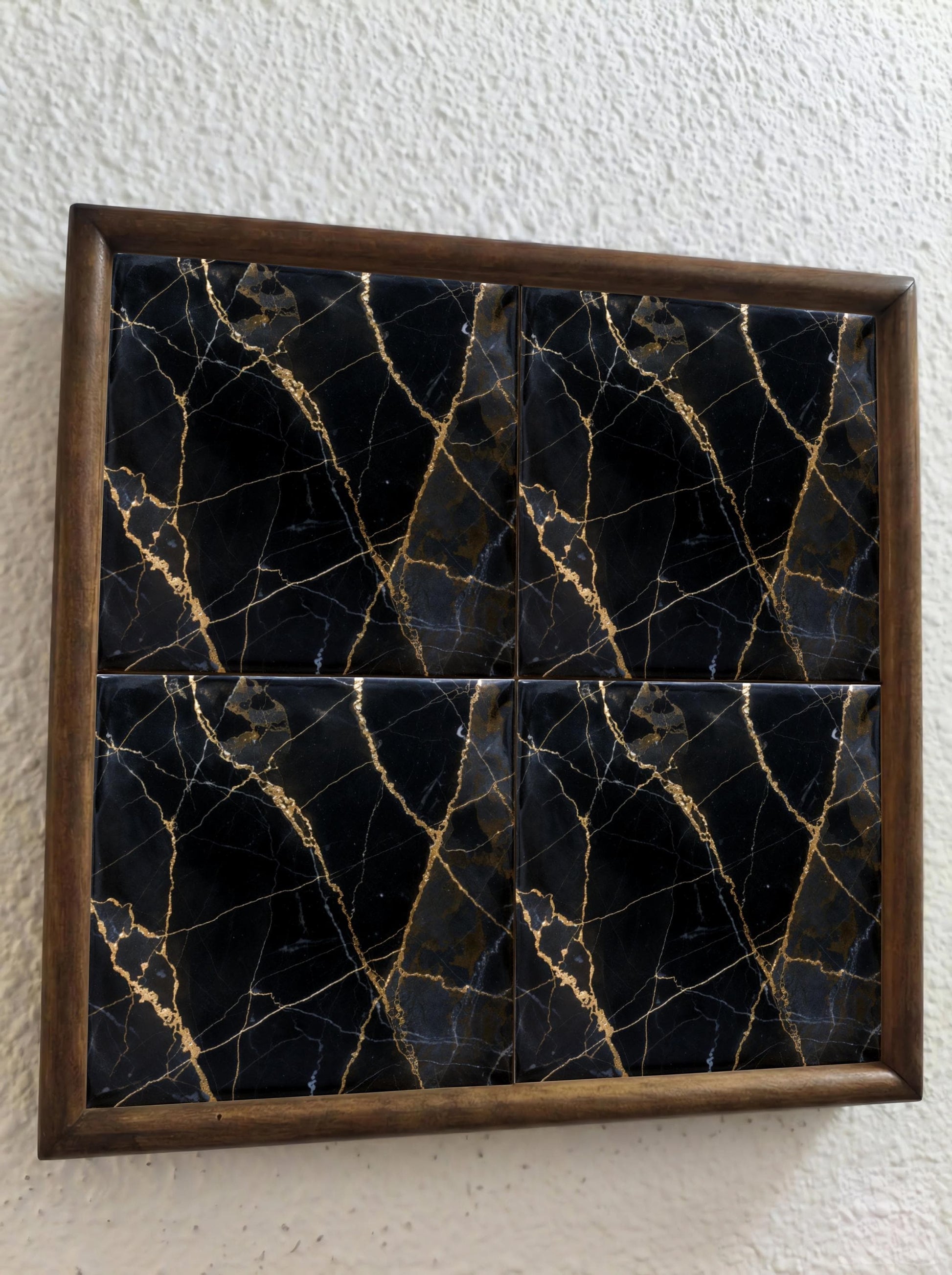 Azulejo Negro mármol Ceramic