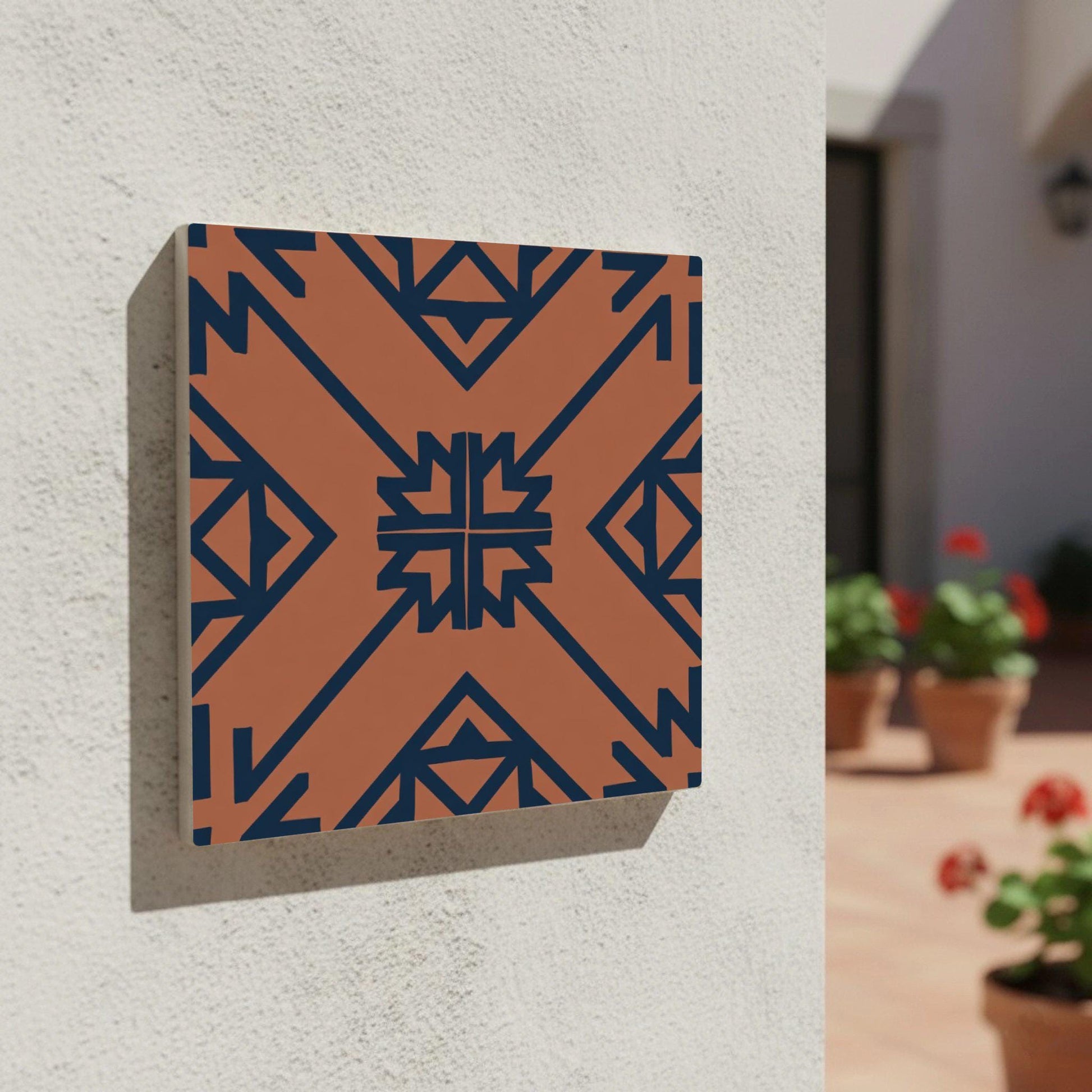 Panama Geometric — Contemporary Geometric Décor Decorative Tile