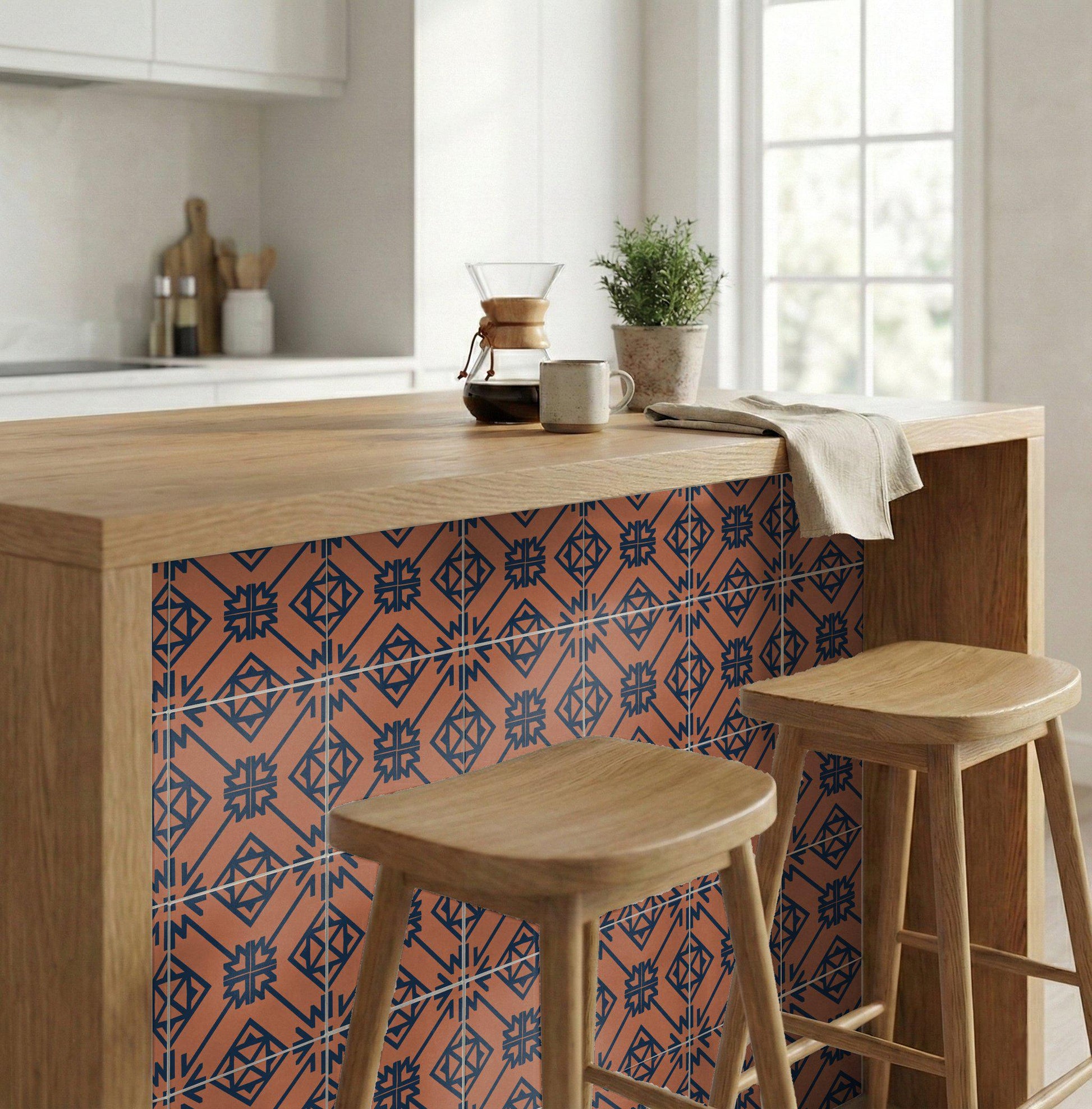 Panama Geometric — Contemporary Geometric Décor Decorative Tile
