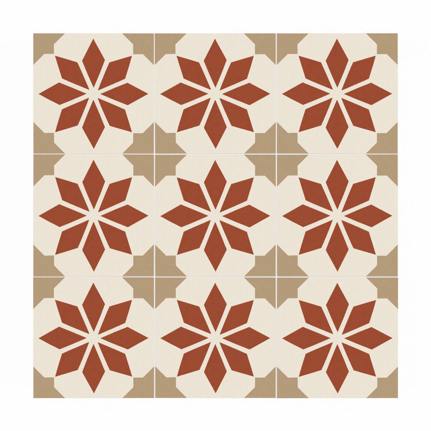 Fliese Siena · Zeitgemäßer Geometrie-Dekor