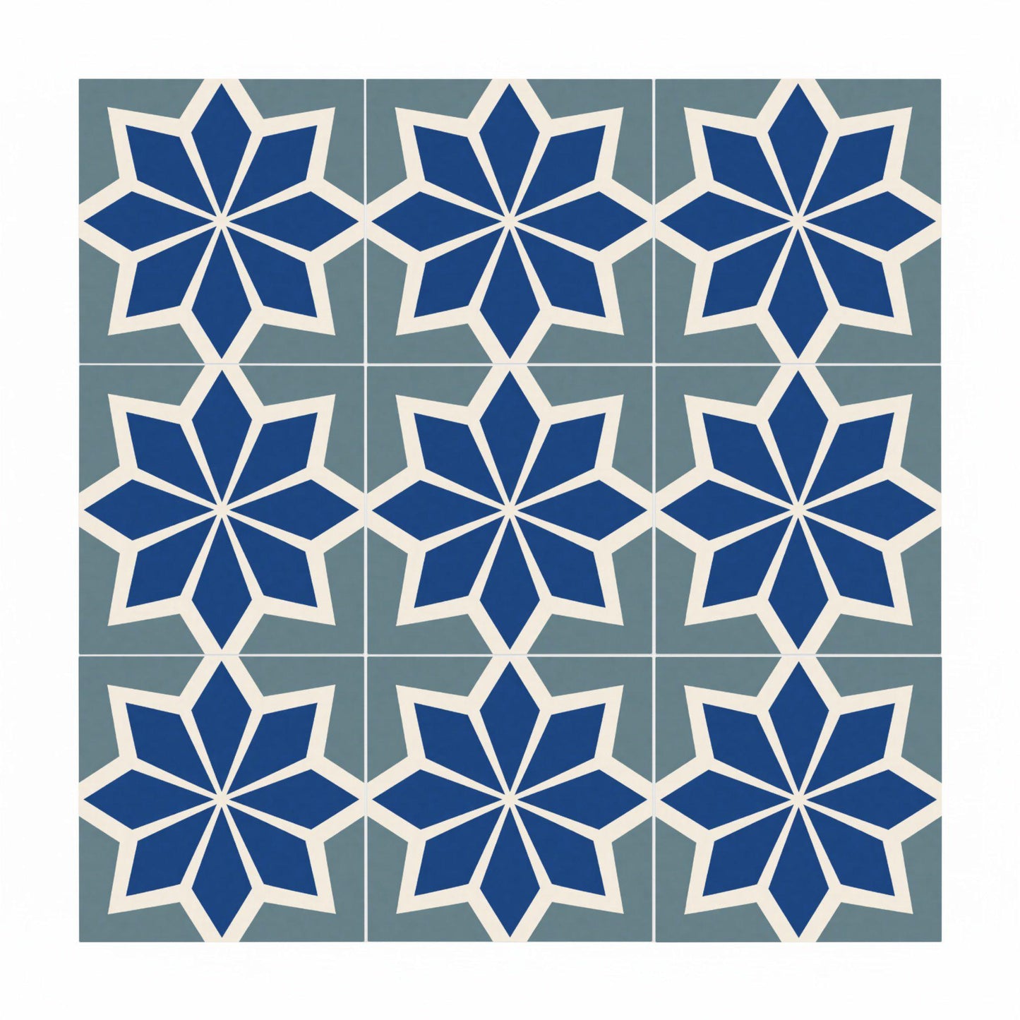 Azulejo Innsbruck — Decoro Geometrico Contemporaneo