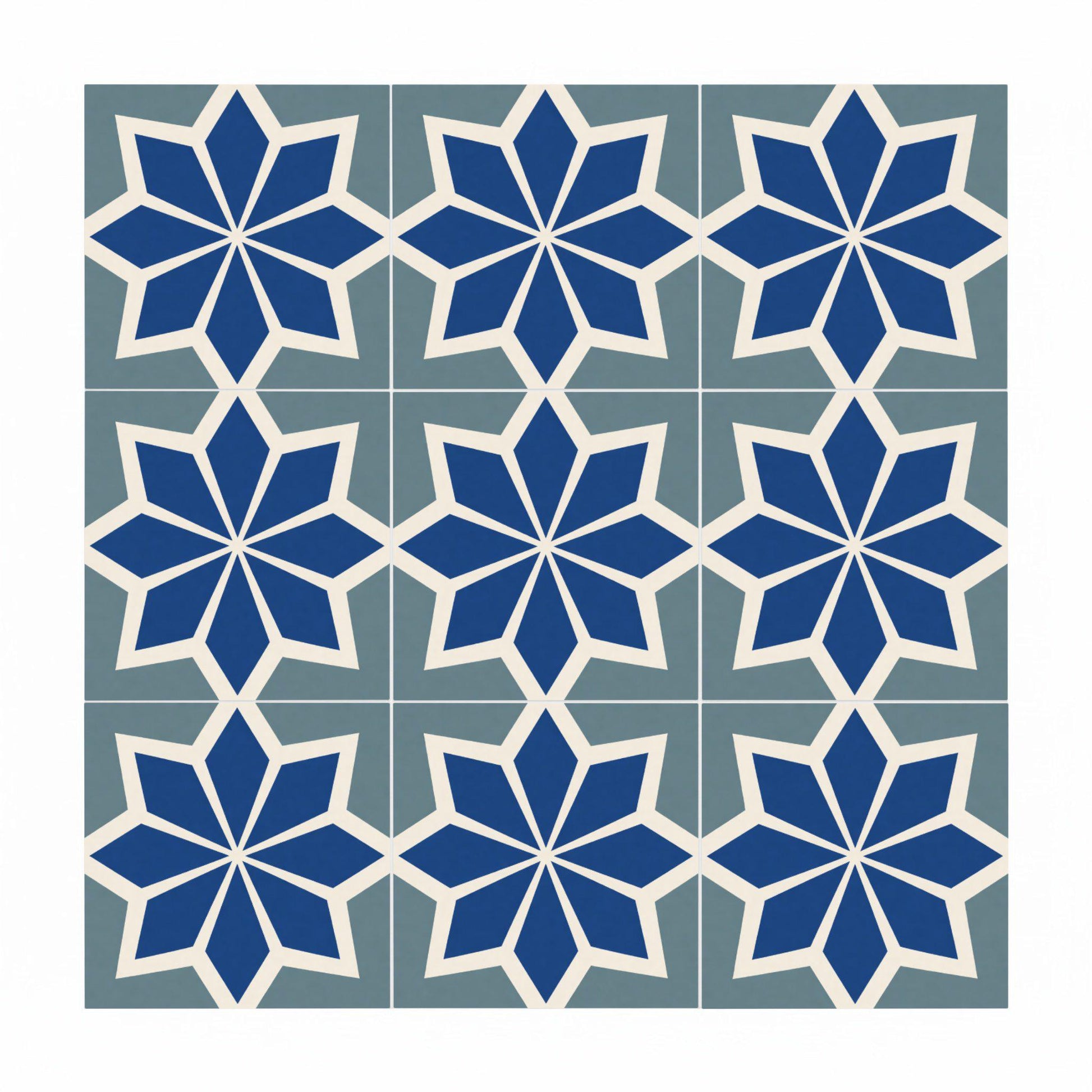 Azulejo Innsbruck — Decoro Geometrico Contemporaneo