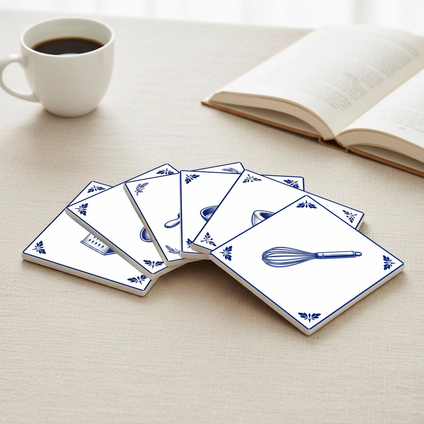 Posavasos Azul de Delft