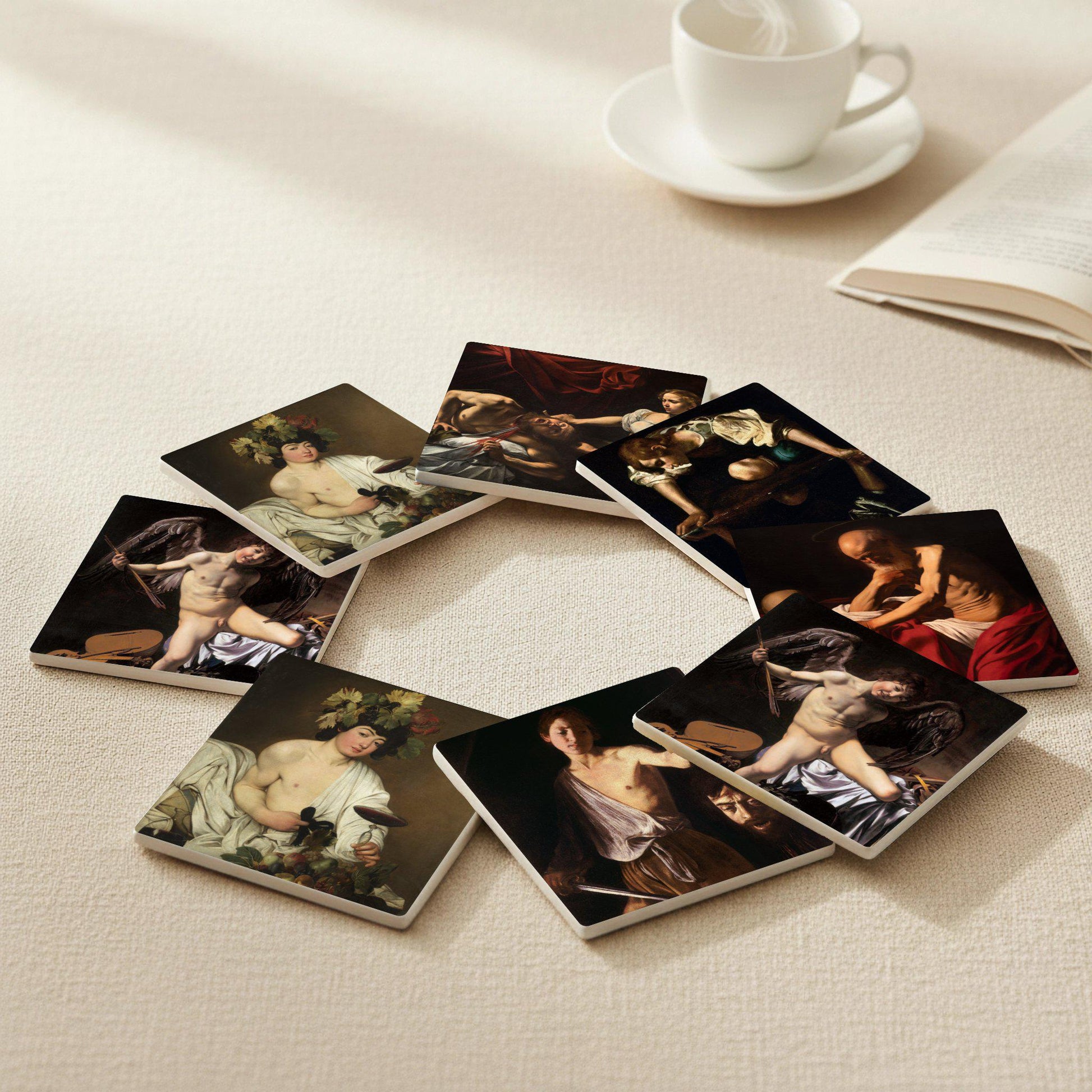 Posavasos Motivos de Caravaggio
