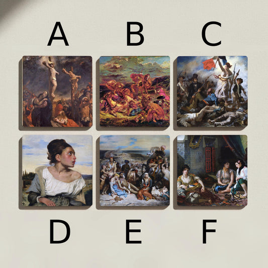 Posavasos Románticos Delacroix