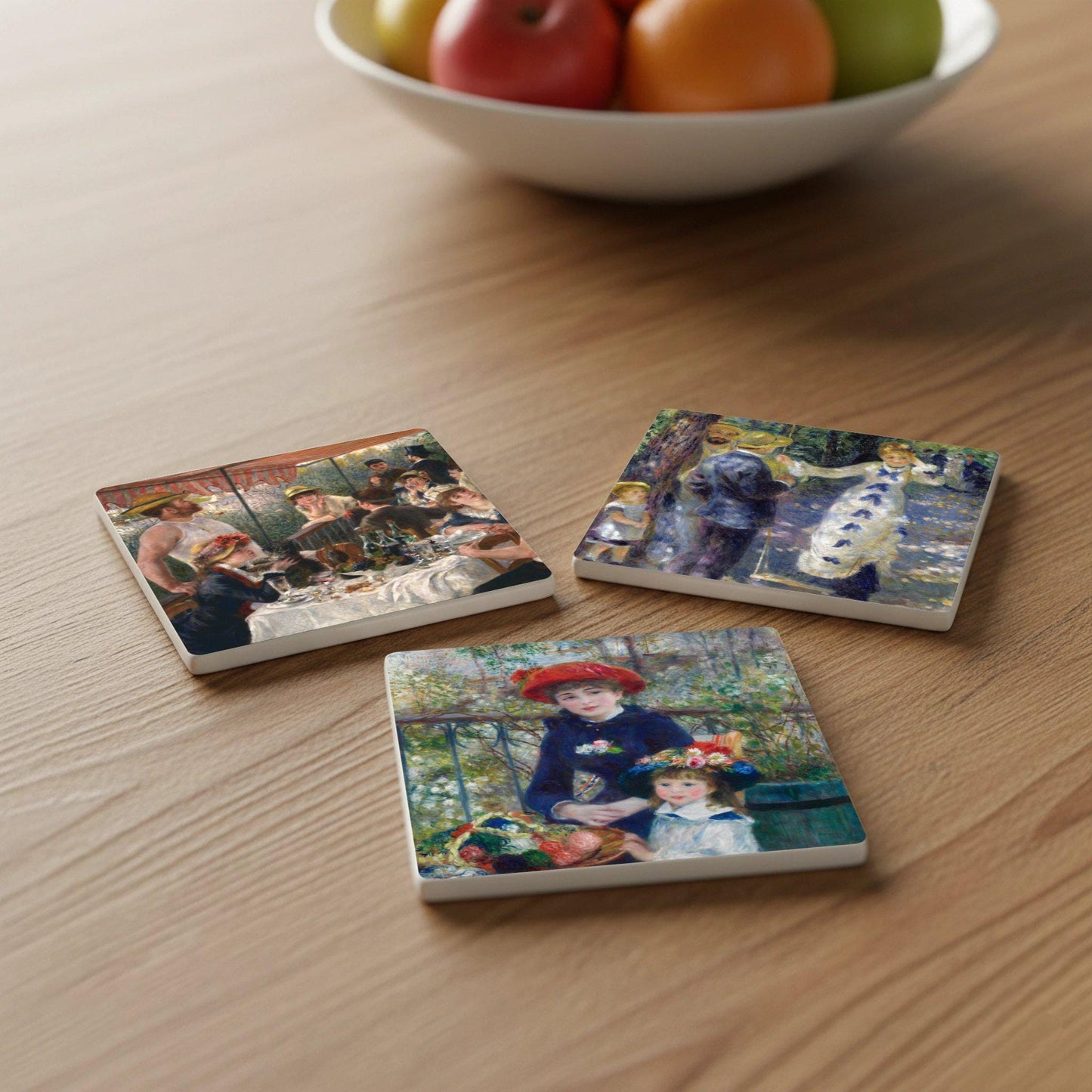 Renoir · Sottobicchieri con Sughero — Collezione Grandi Pittori
