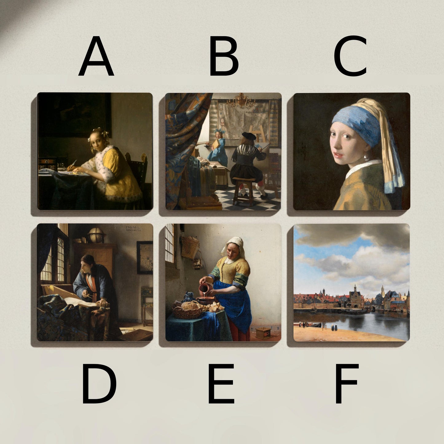 Posavasos Vermeer