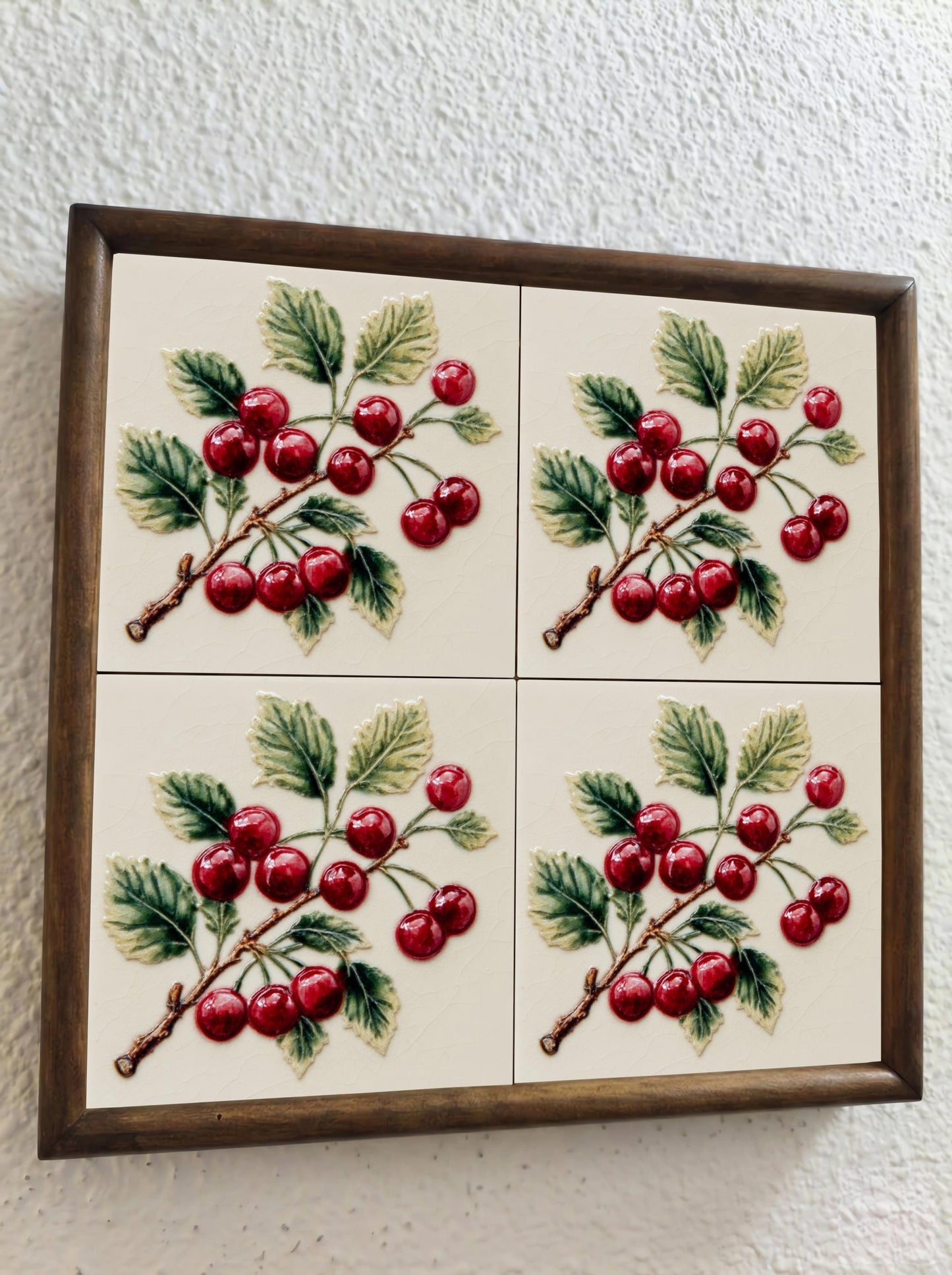 Azulejo-Fliese Oxford — Garteninspiriertes Muster