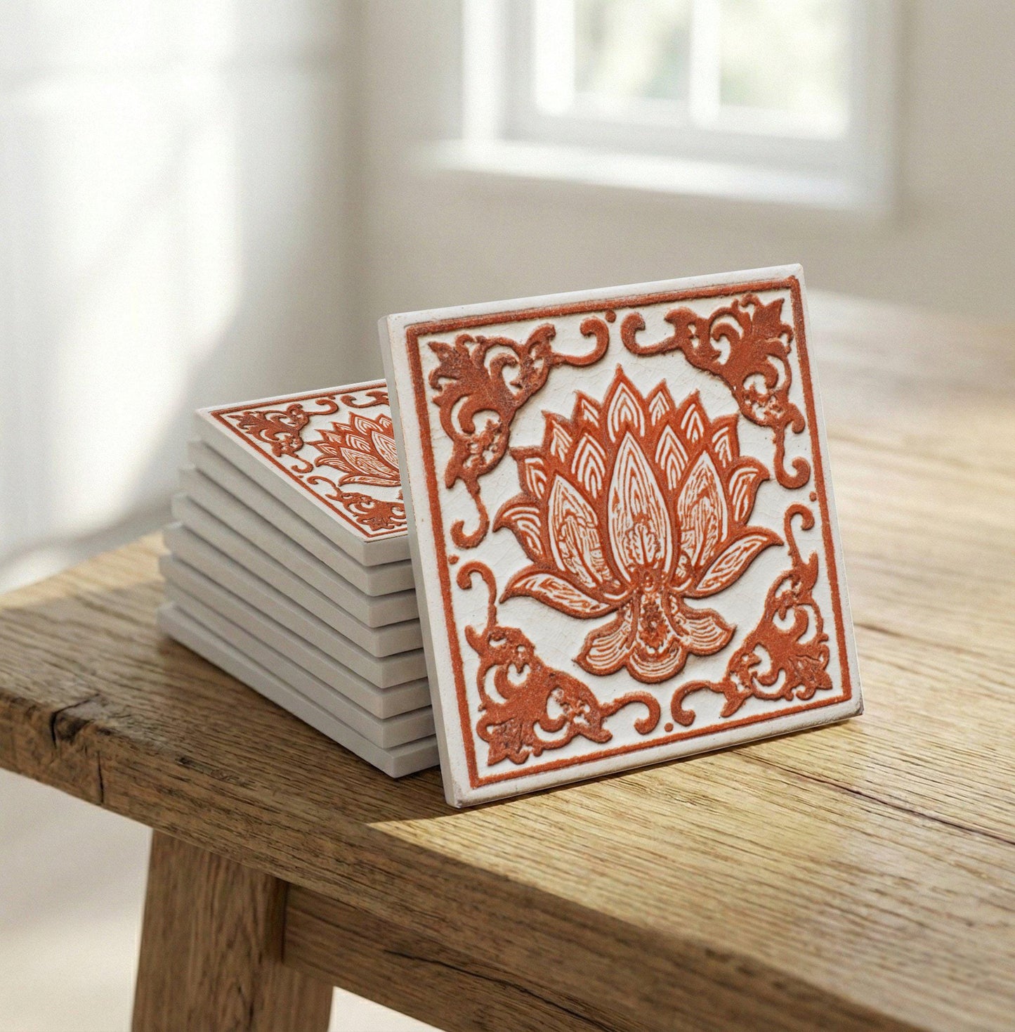 Debrecen Hungary — Nature Motif Décor Decorative Tile