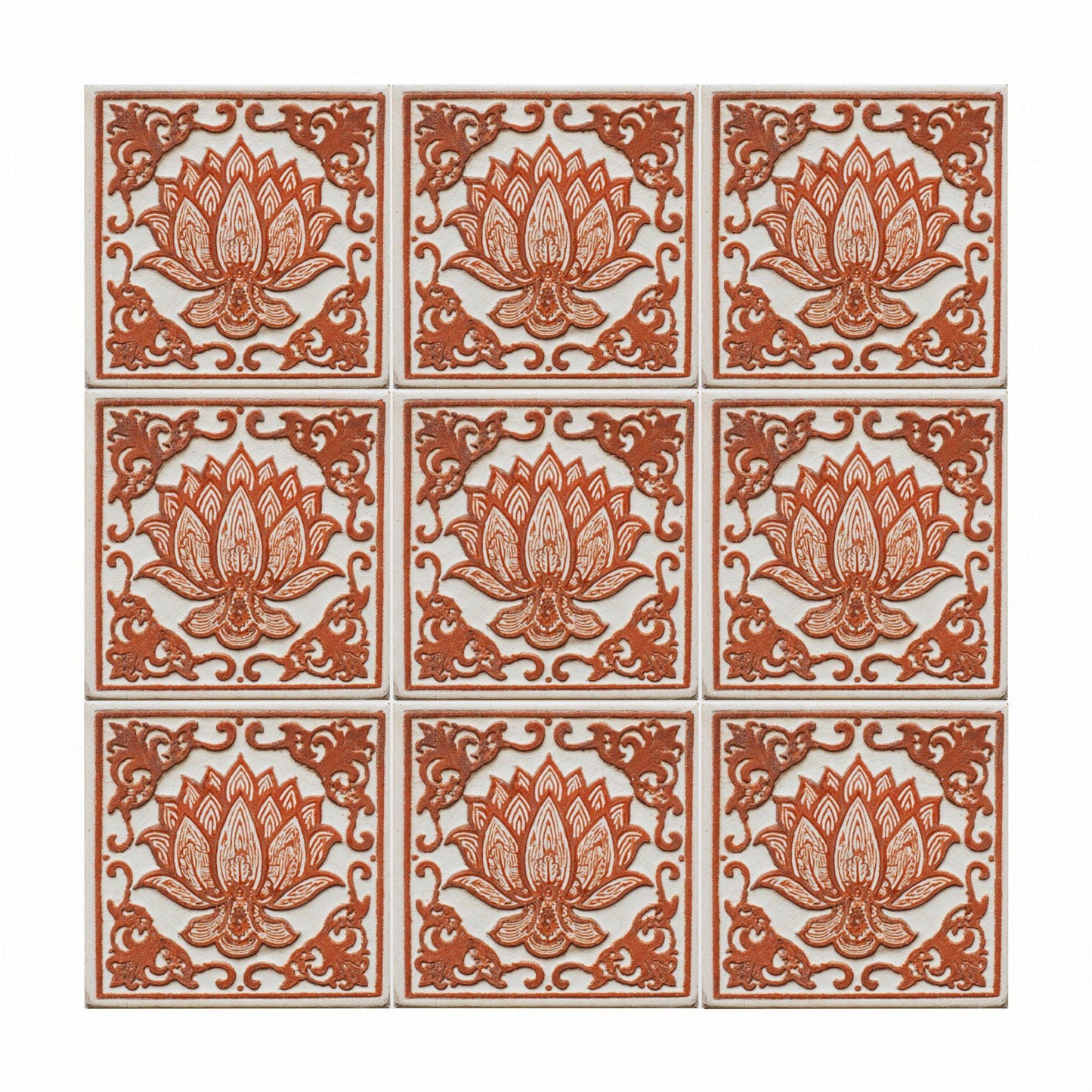 Debrecen Hungary — Nature Motif Décor Decorative Tile