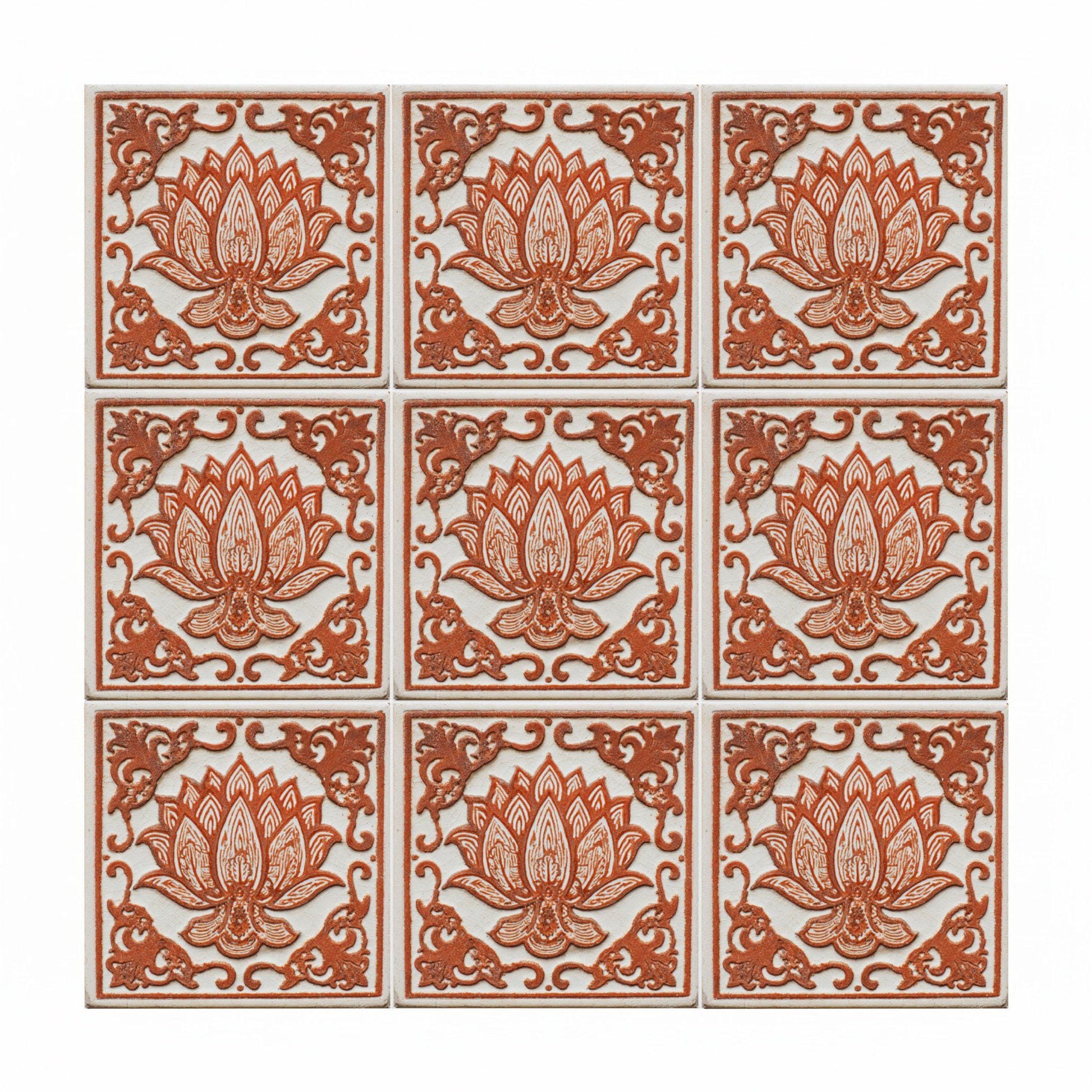 Debrecen Hungary — Nature Motif Décor Decorative Tile