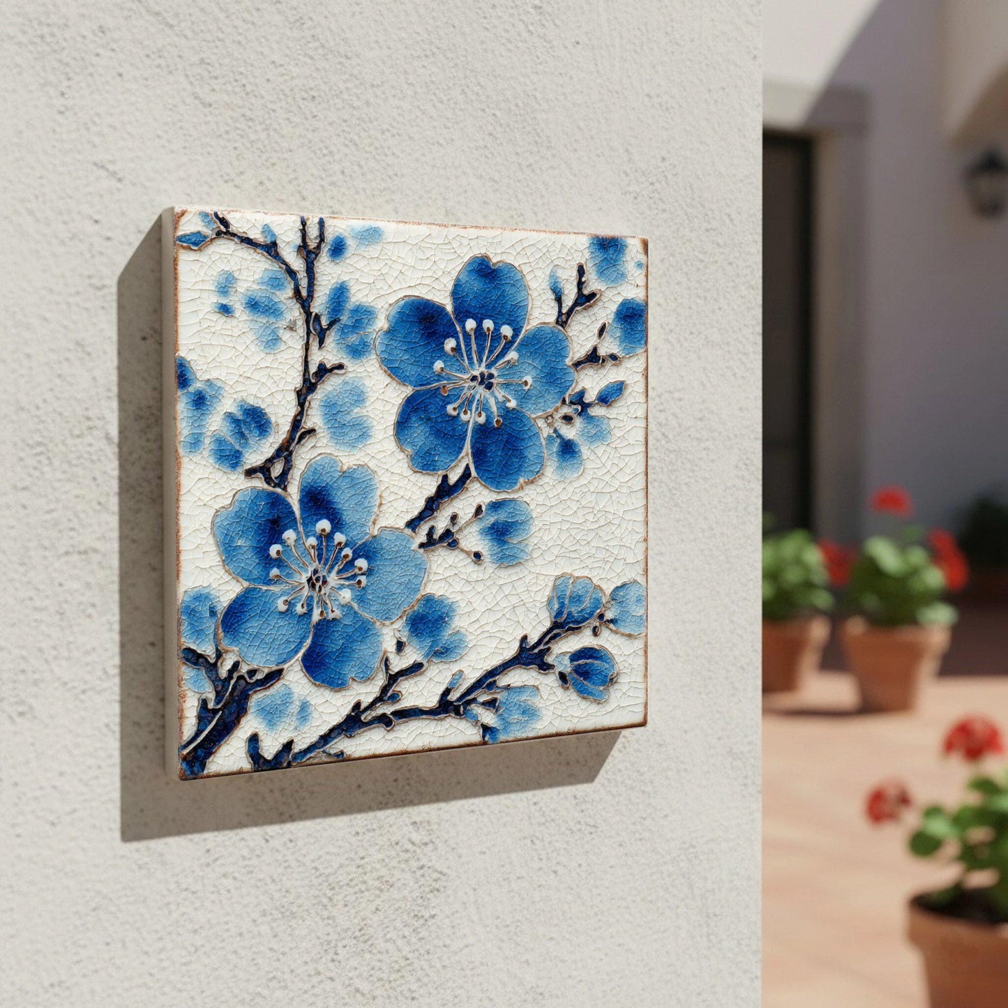 Ceramic Tile Krakow Poland — Nature Motif Décor