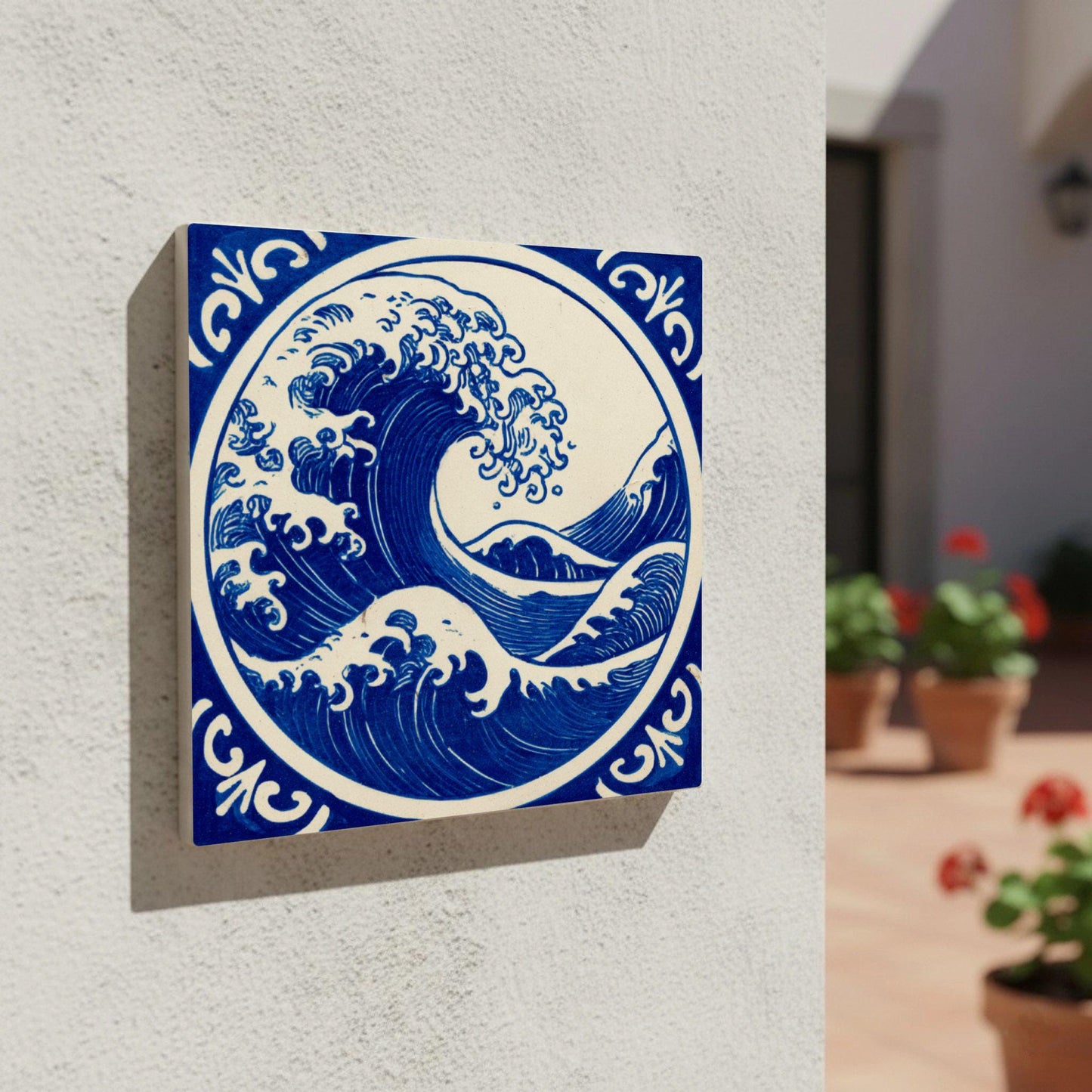 Ceramic Tile Tokyo Japan — Coastal Mediterranean Décor