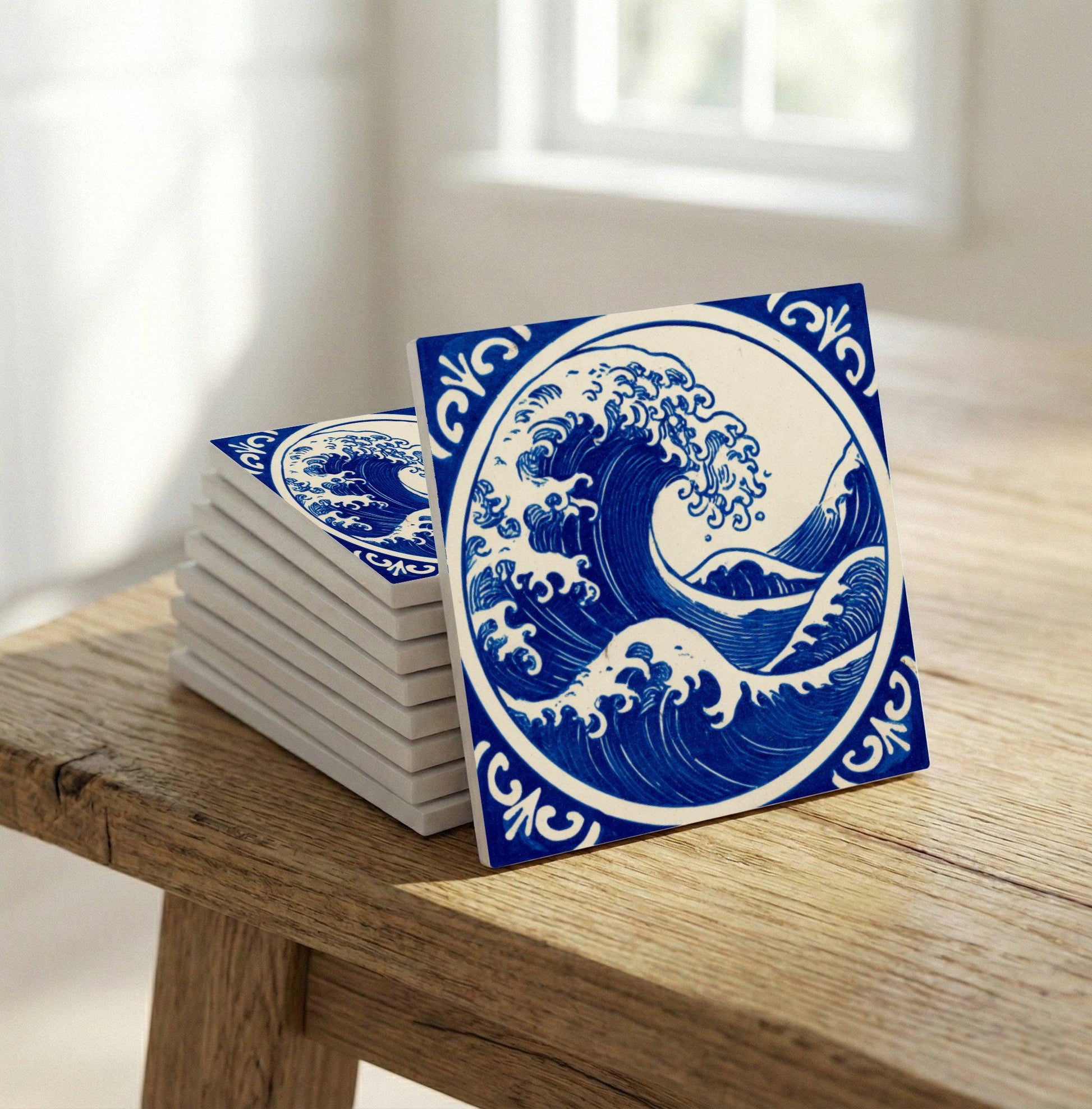 Ceramic Tile Tokyo Japan — Coastal Mediterranean Décor