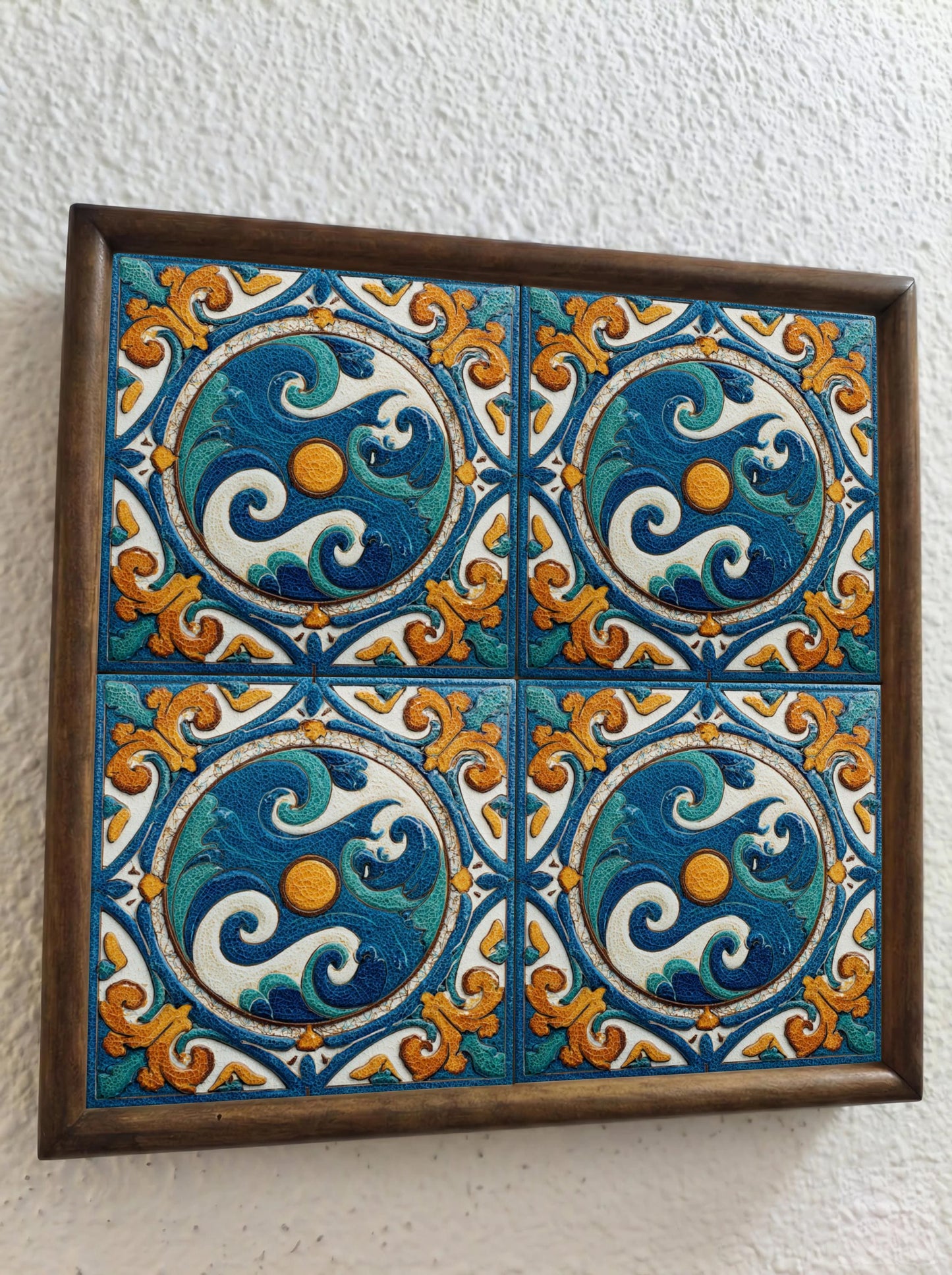 Cadiz Spain — Seville-Inspired Azulejo Ceramic Tile