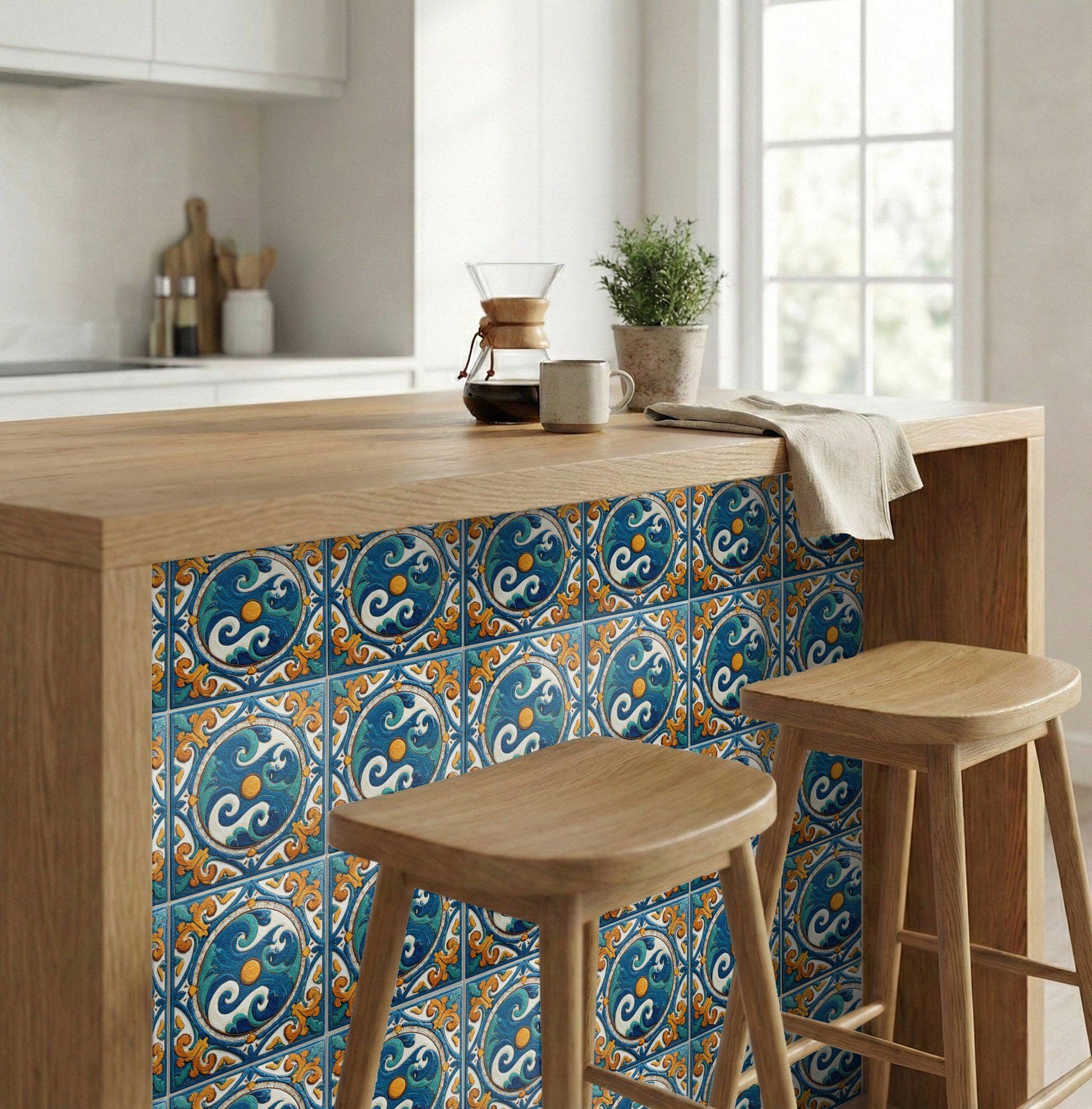 Cadiz Spain — Seville-Inspired Azulejo Ceramic Tile