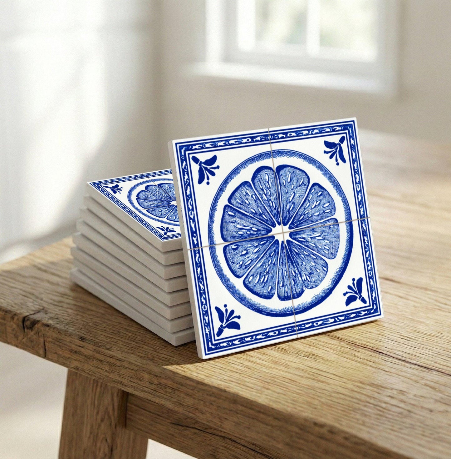 Valletta Malta — Mediterranean Kitchen Tile Decorative Tile
